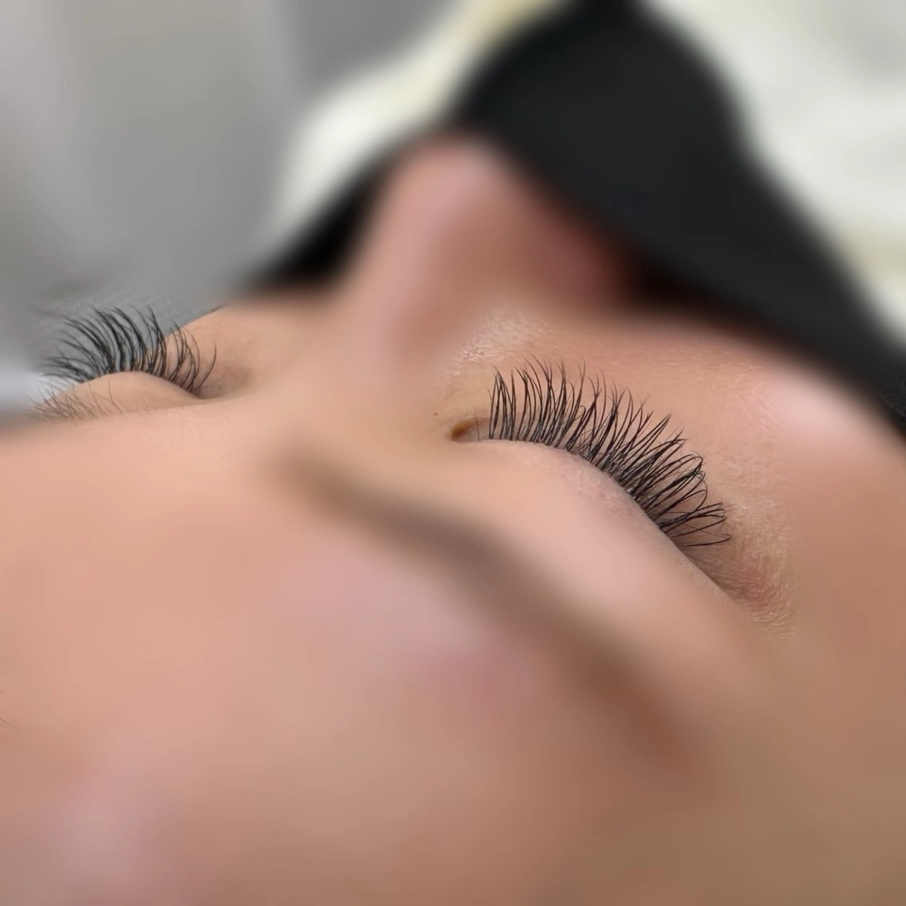 マツエク・マツパ Cカール フラットラッシュ マツエク MEGAMI 尼崎店 KANA.のマツエク・マツパデザイン