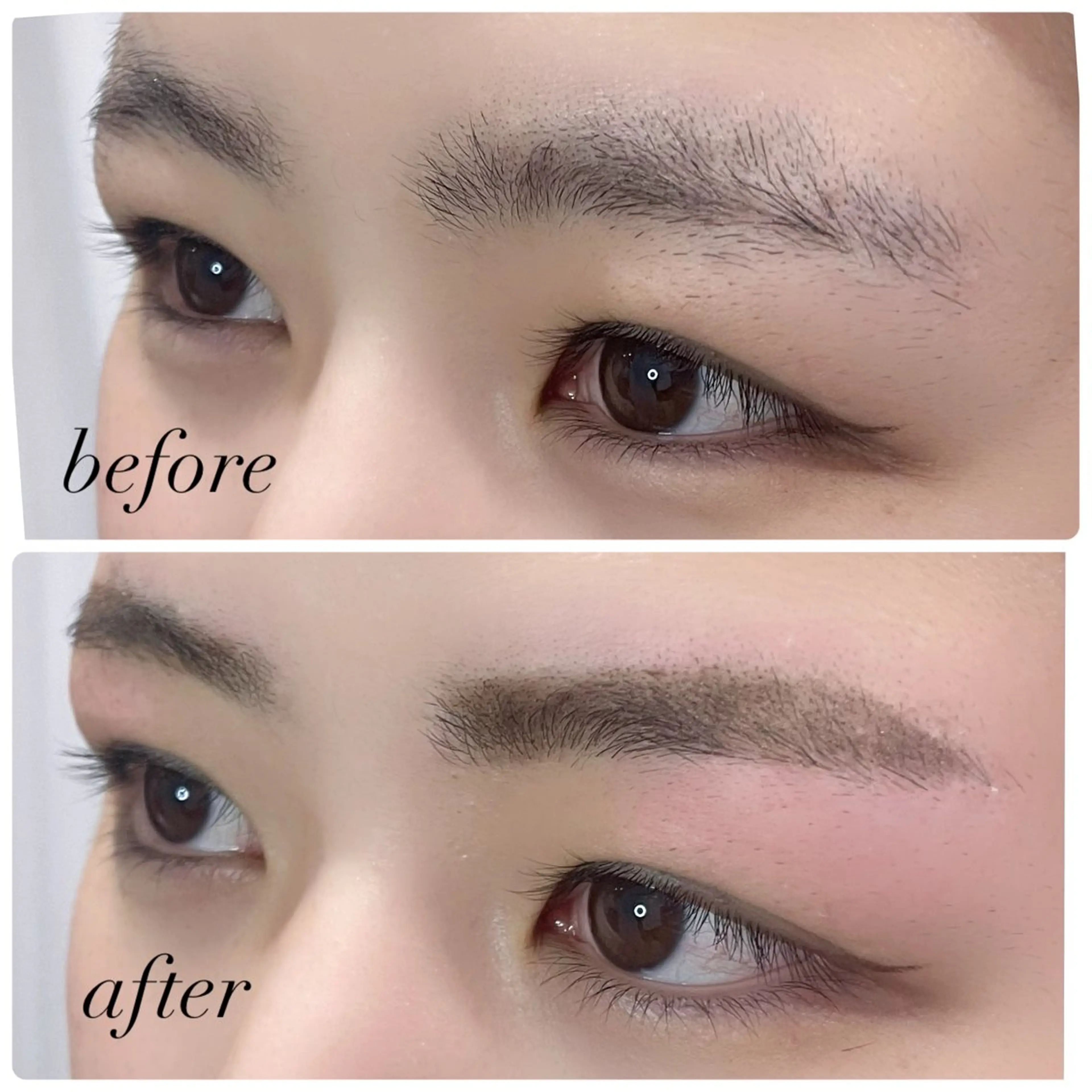 【栄／眉毛ワックス脱毛】黄金比デザインで垢抜け眉に◎眉メイク仕上げOK！【女性専用サロン】の写真