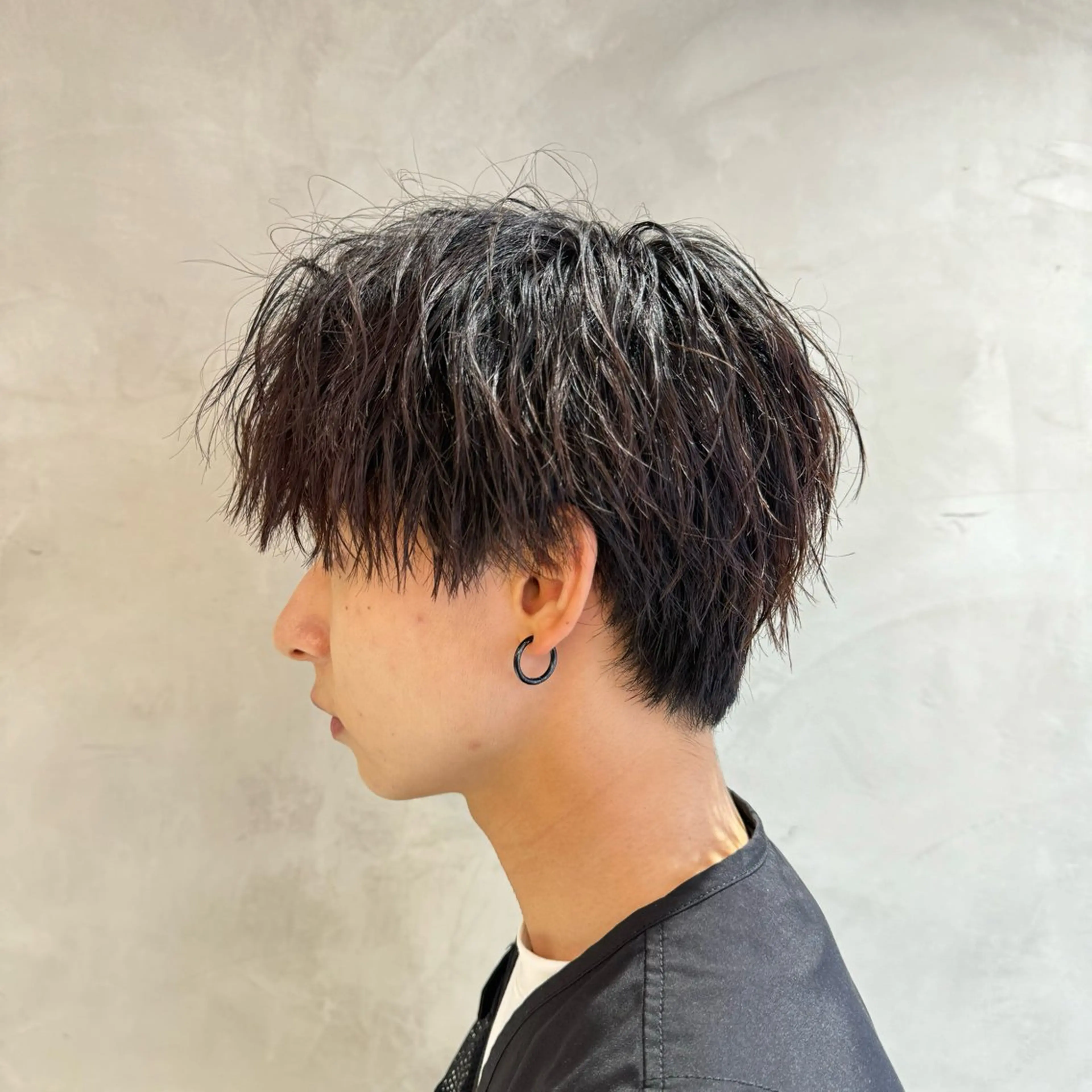 ショート メンズ メンズパーマ nico TOKYO 横浜所属・横浜/レイヤー/ カネコのヘアスタイル