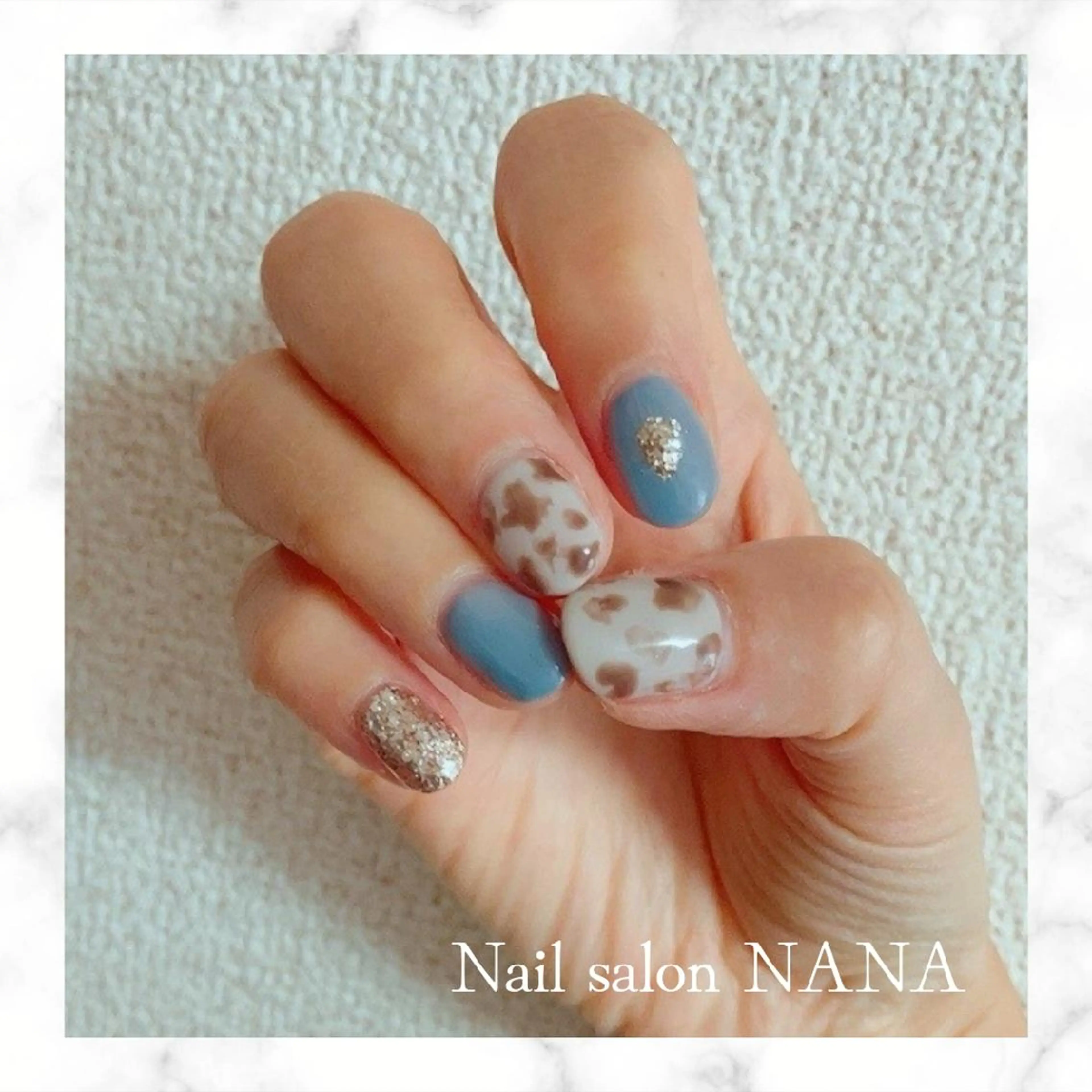 ネイル アニマル柄 フットネイル nail salon  nanaのネイルデザイン
