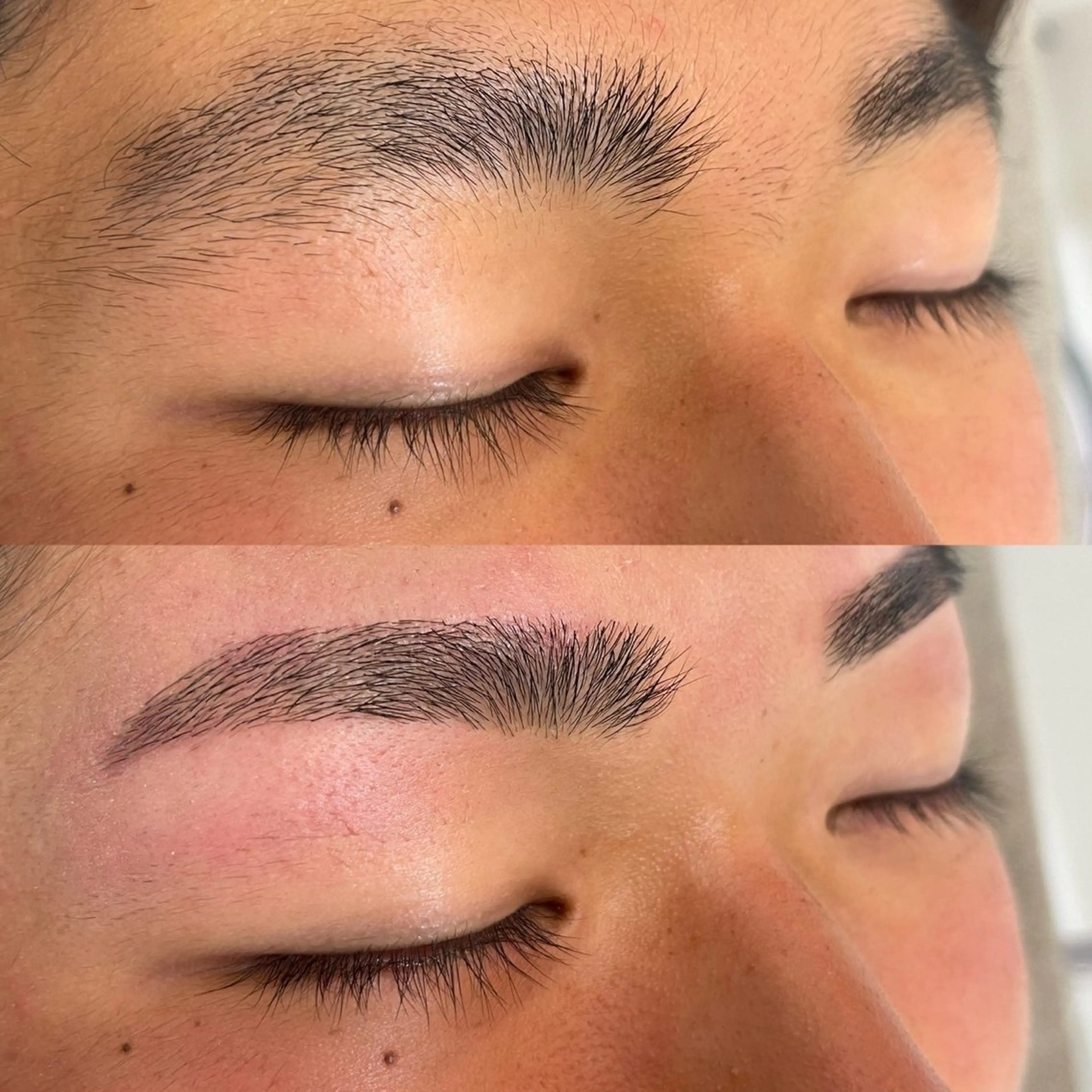 メンズ アイブロウ ワックス脱毛 眉カット その他(アイブロウ) Embellir/ "Aine"🕊のマツエク・マツパデザイン