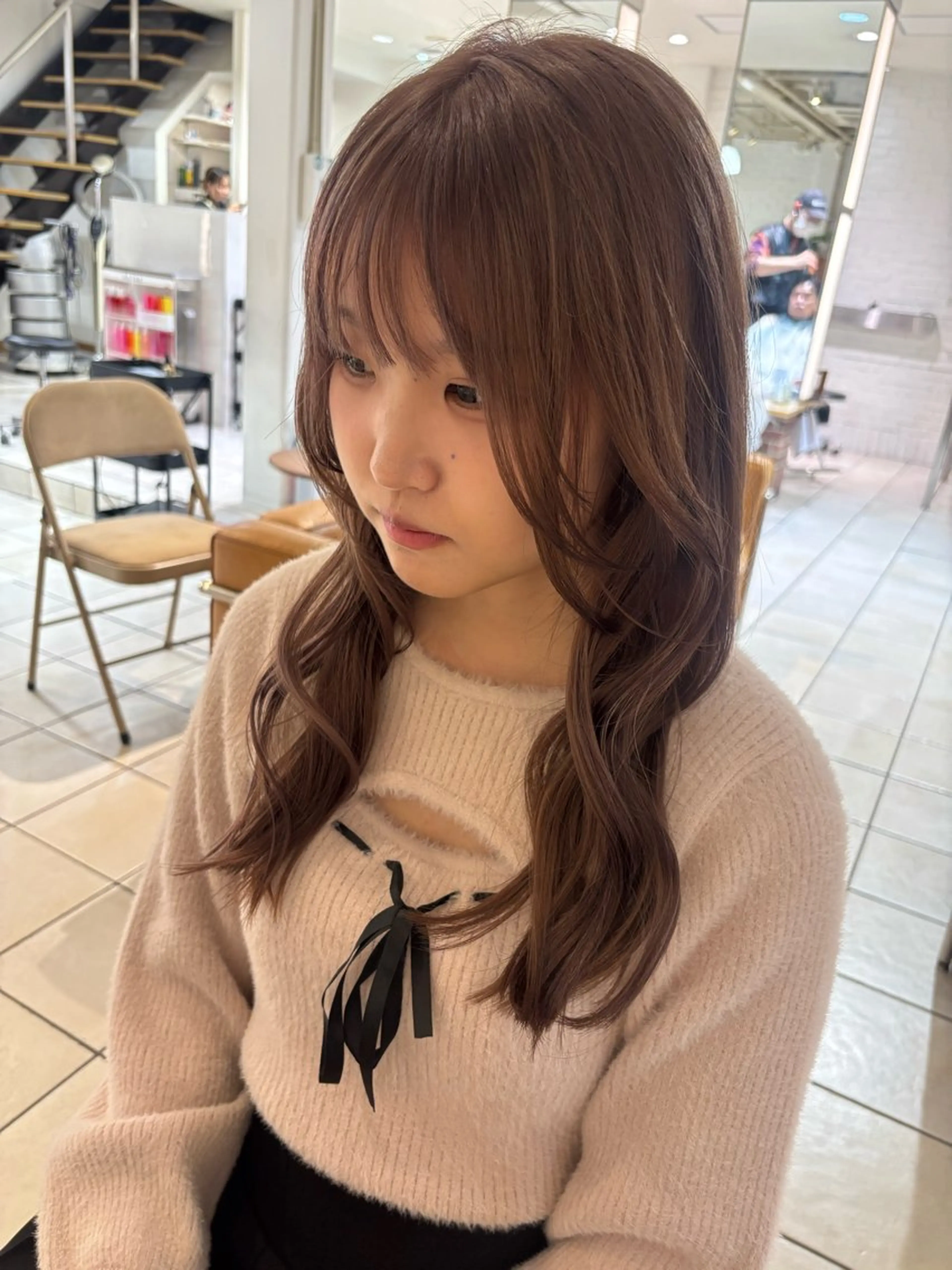 ロング ⭐️ダブルカラー⭐️ ｼｭﾝ⭐️のヘアスタイル