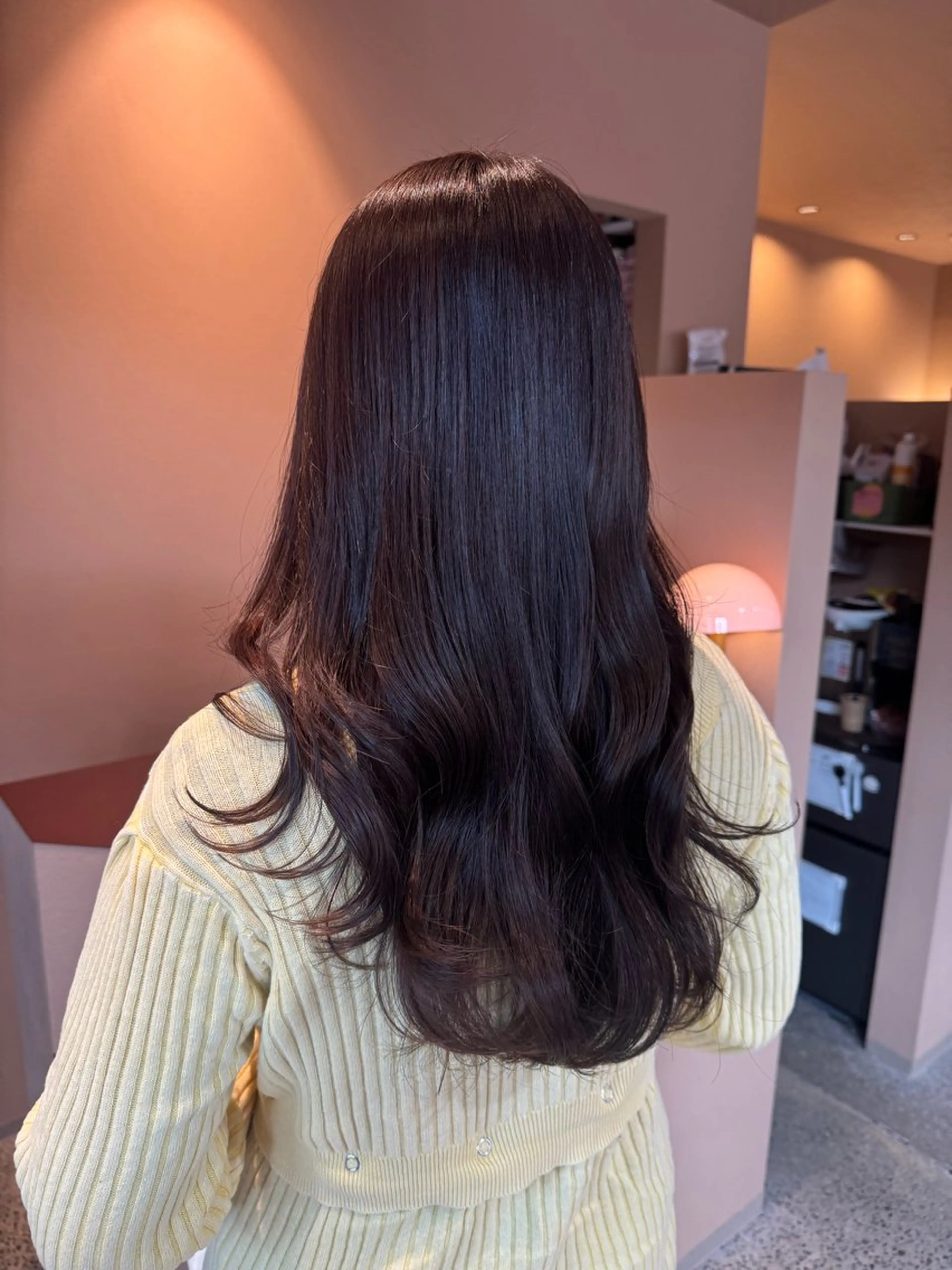 ロング ヘアカラー トリートメント 【YOKE】　西田 乃那のヘアスタイル