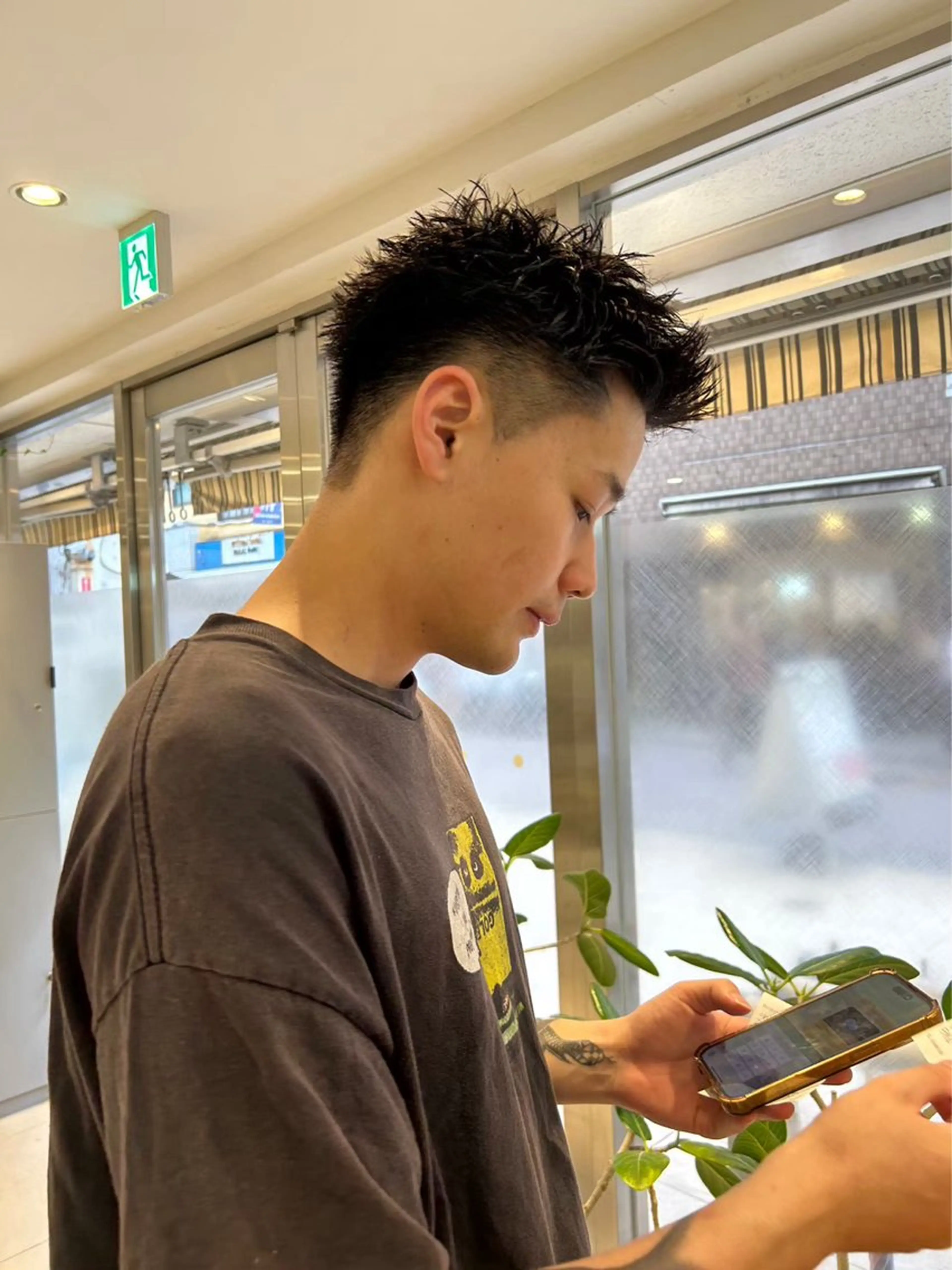 ショート メンズ カット メンズ得意です💥 ハユカといいます❗️のヘアスタイル