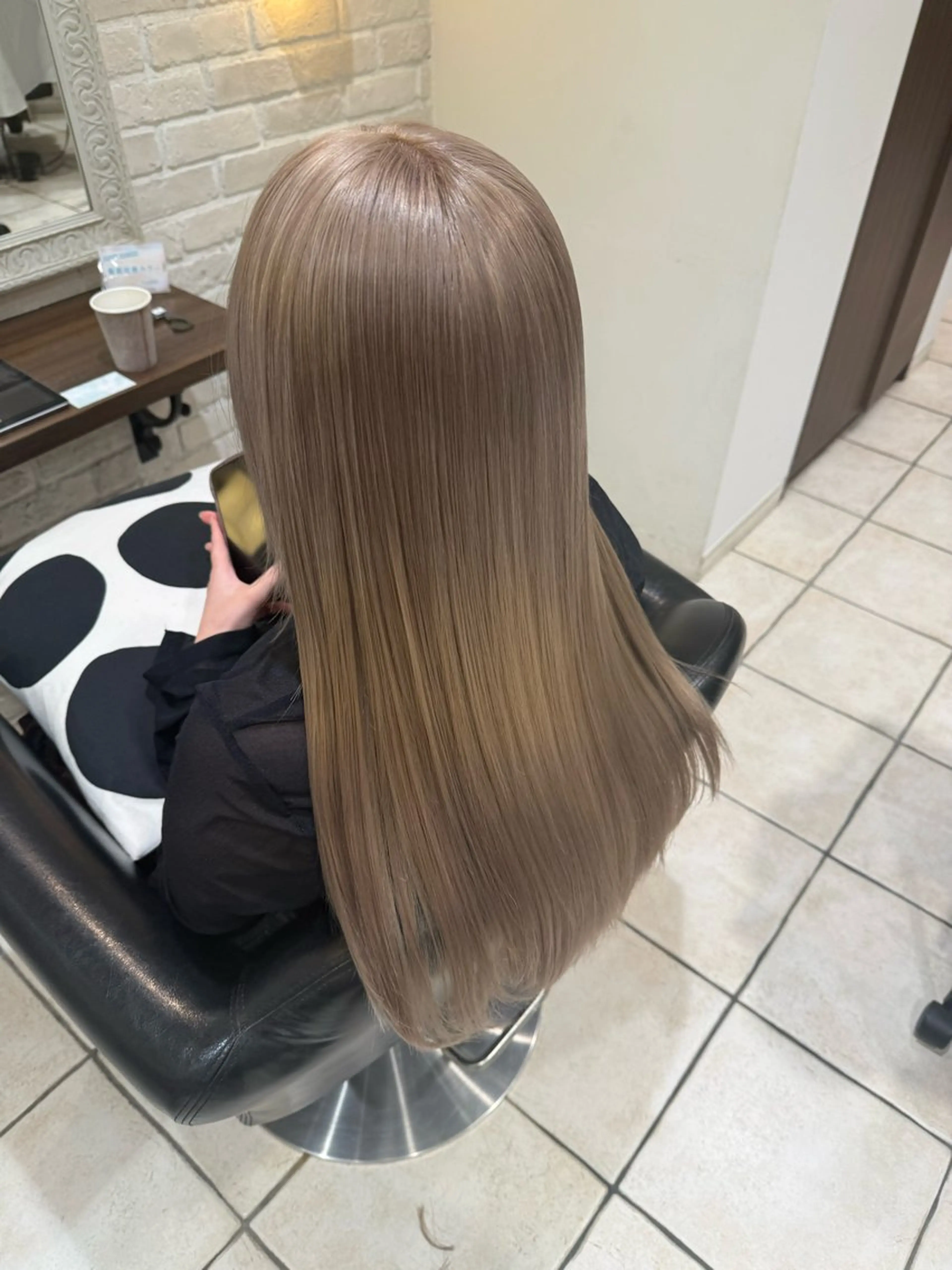 カラー 🩵RIKO🩵 透明感カラー🫧のヘアスタイル