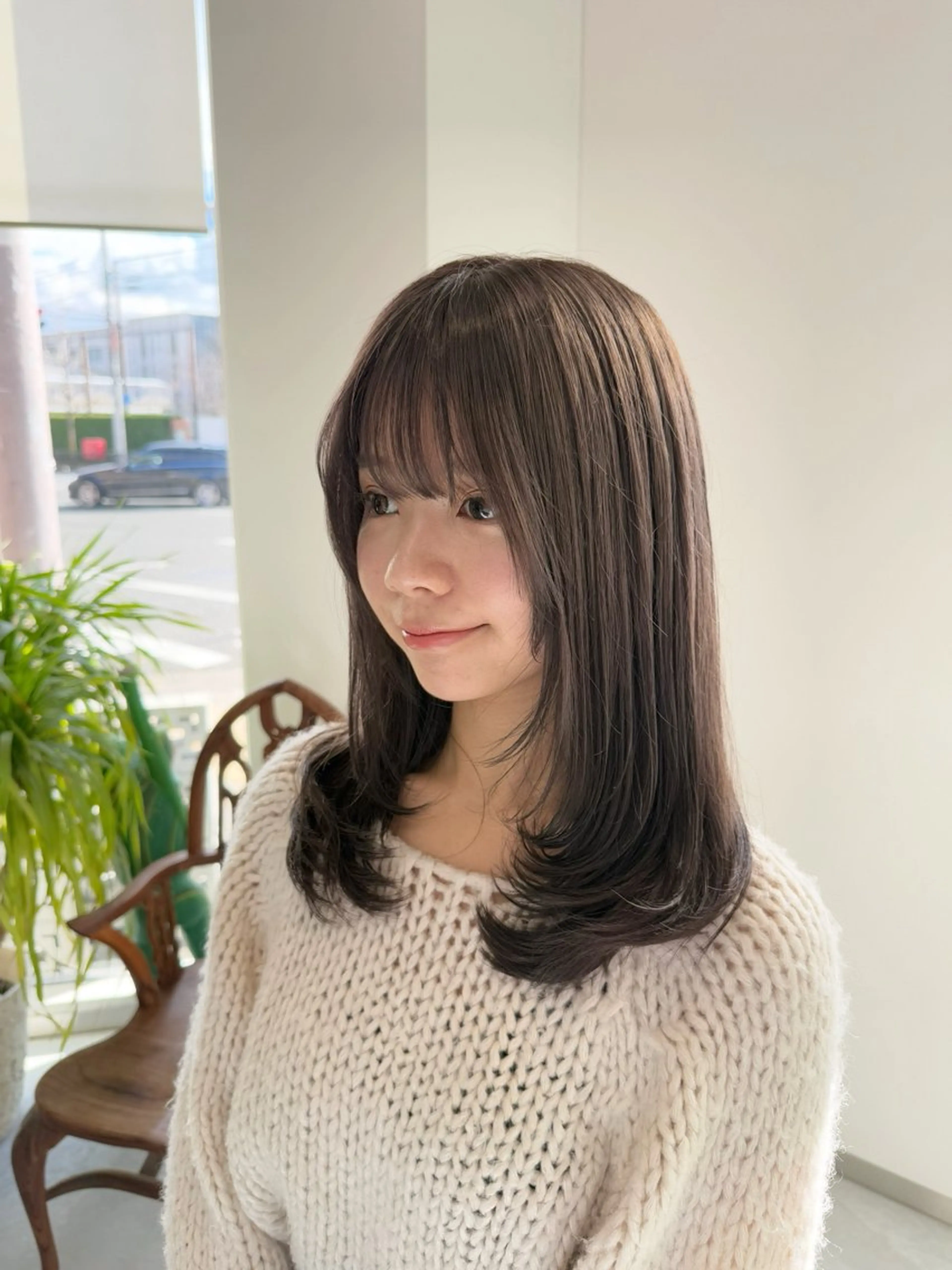 セミロング レイヤーカット カイリ /レイヤーカットのヘアスタイル