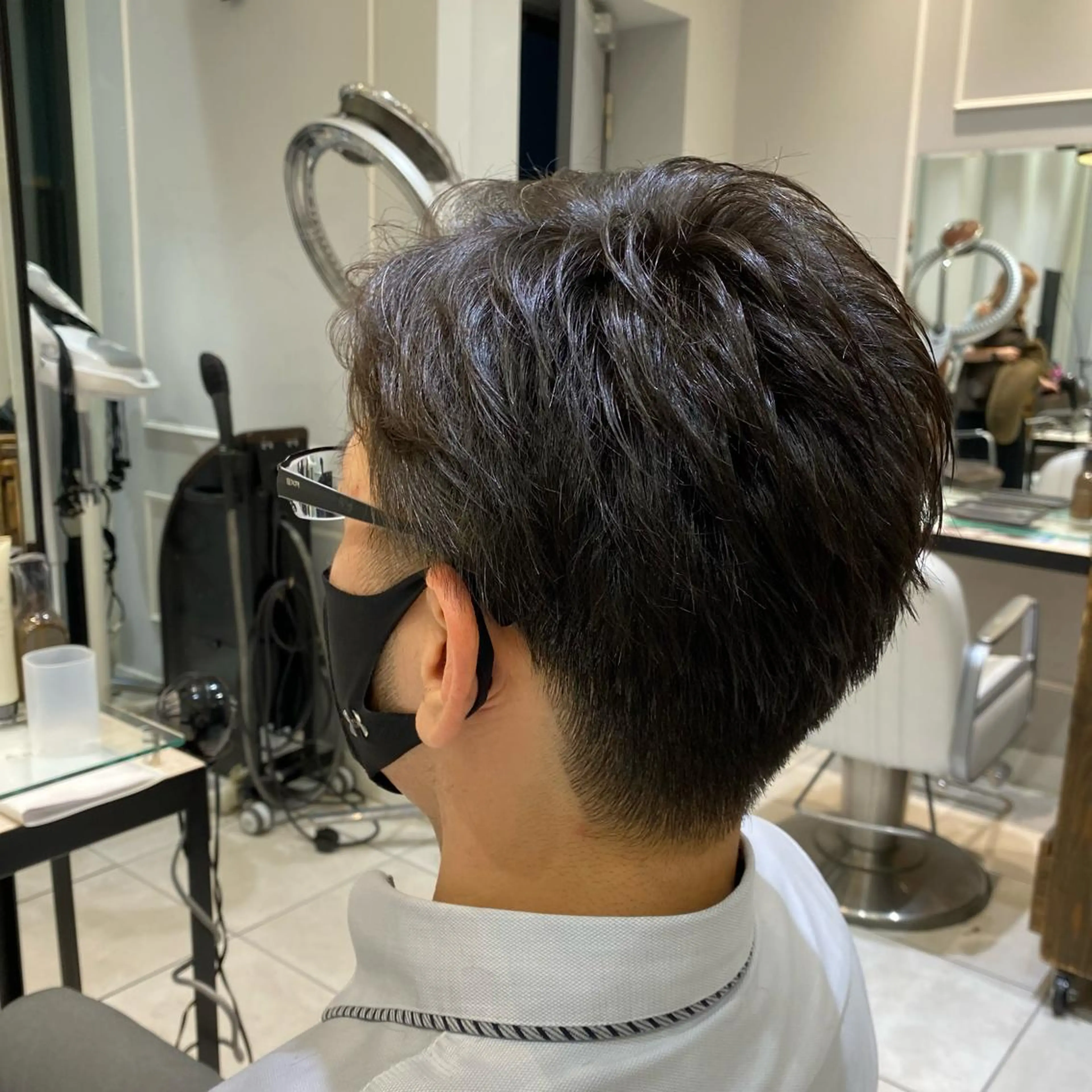 メンズ 刈り上げ mira share salon所属・ブリーチカラー🐼 sayukiのヘアスタイル