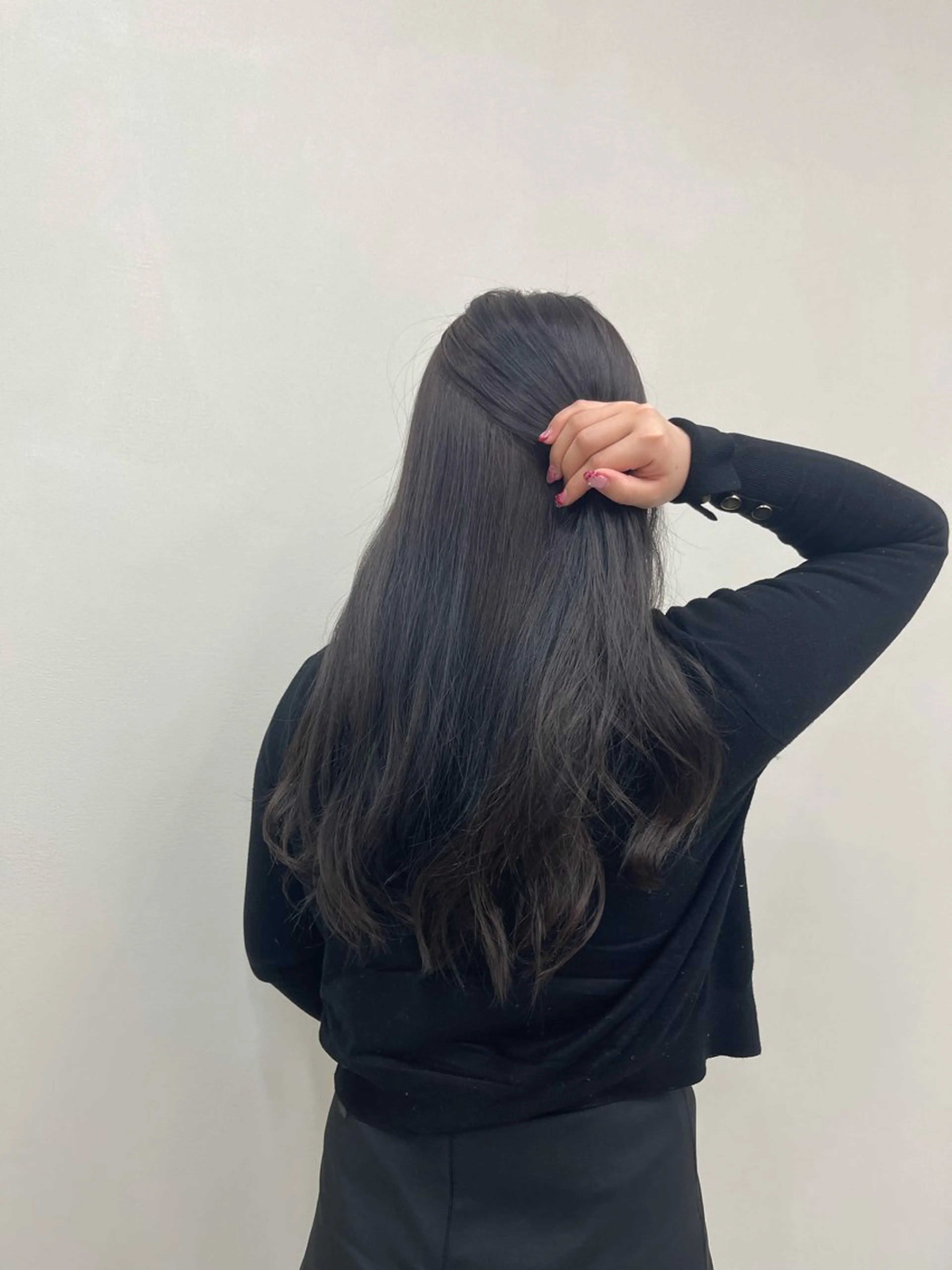 セミロング カラー 透明感カラー グレージュ ヘアカラー 透明感カラー🎨 Takumaのヘアスタイル