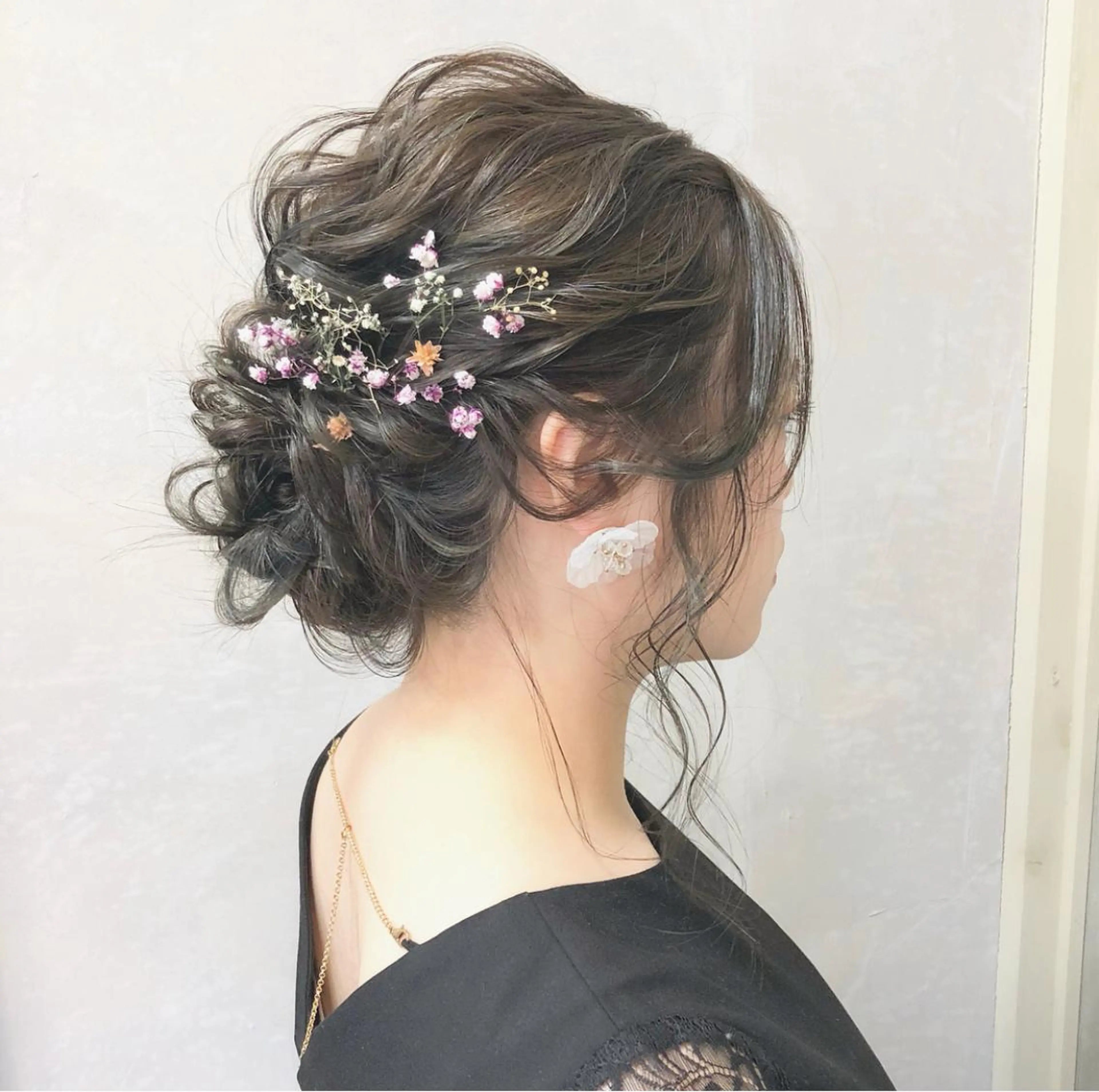 セミロング カラー ヘアアレンジ アッシュ autre所属・大久保 ひでなりのヘアスタイル