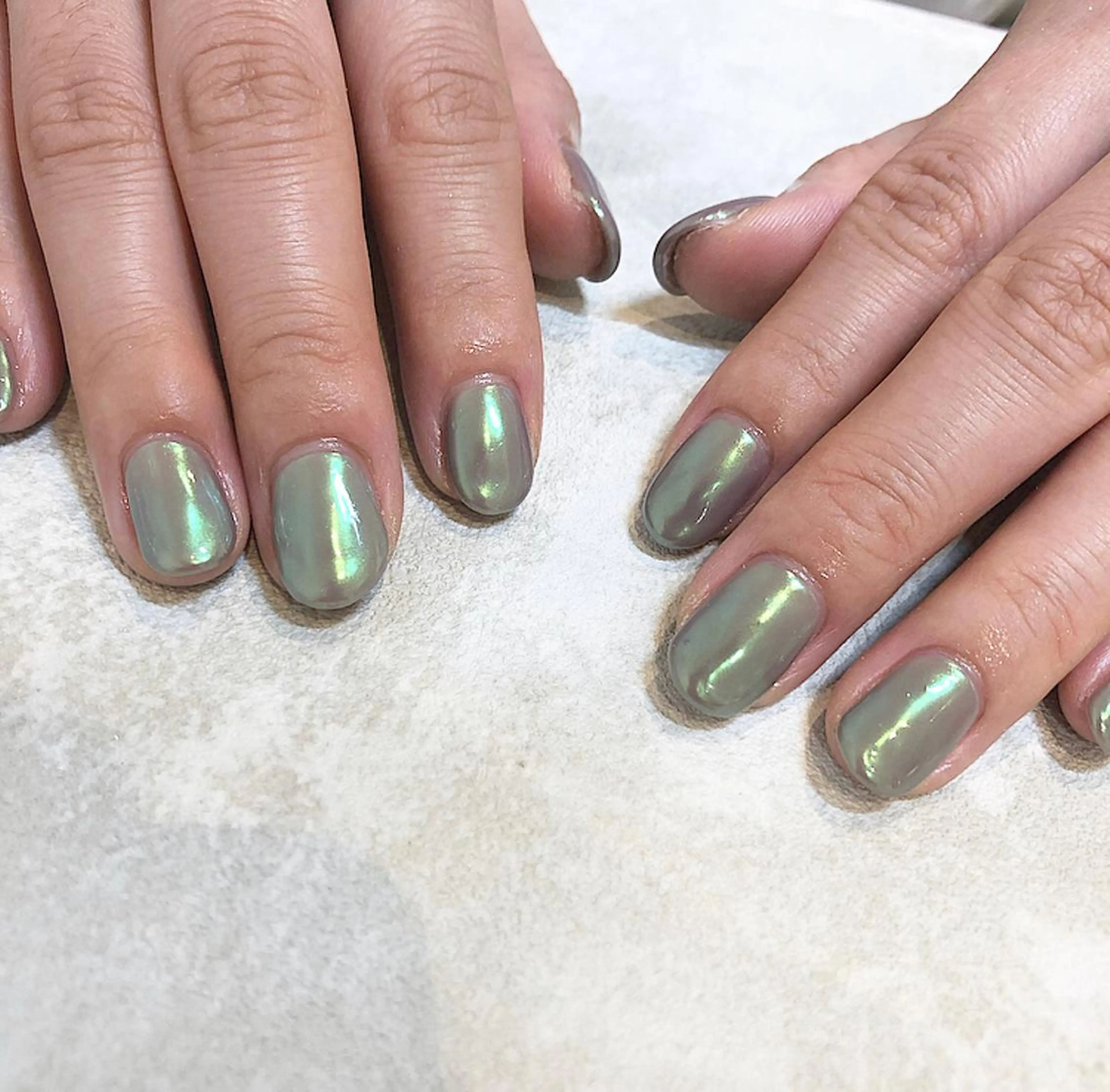 ネイル オーロラネイル rina eye&nailのマツエク・マツパデザイン