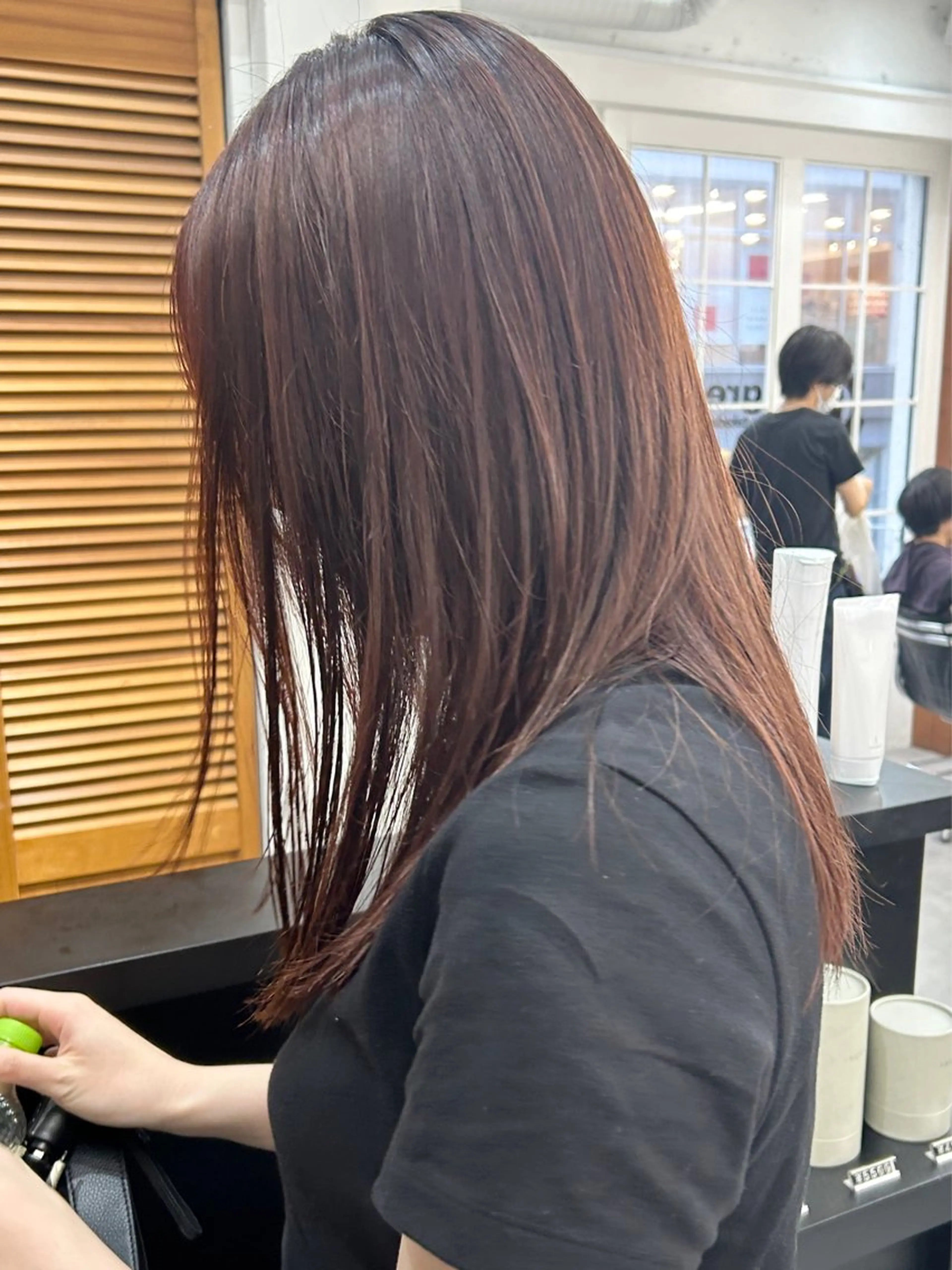 ロング カラー レイヤーボブ/ 艶カラー/サナ🌼のヘアスタイル