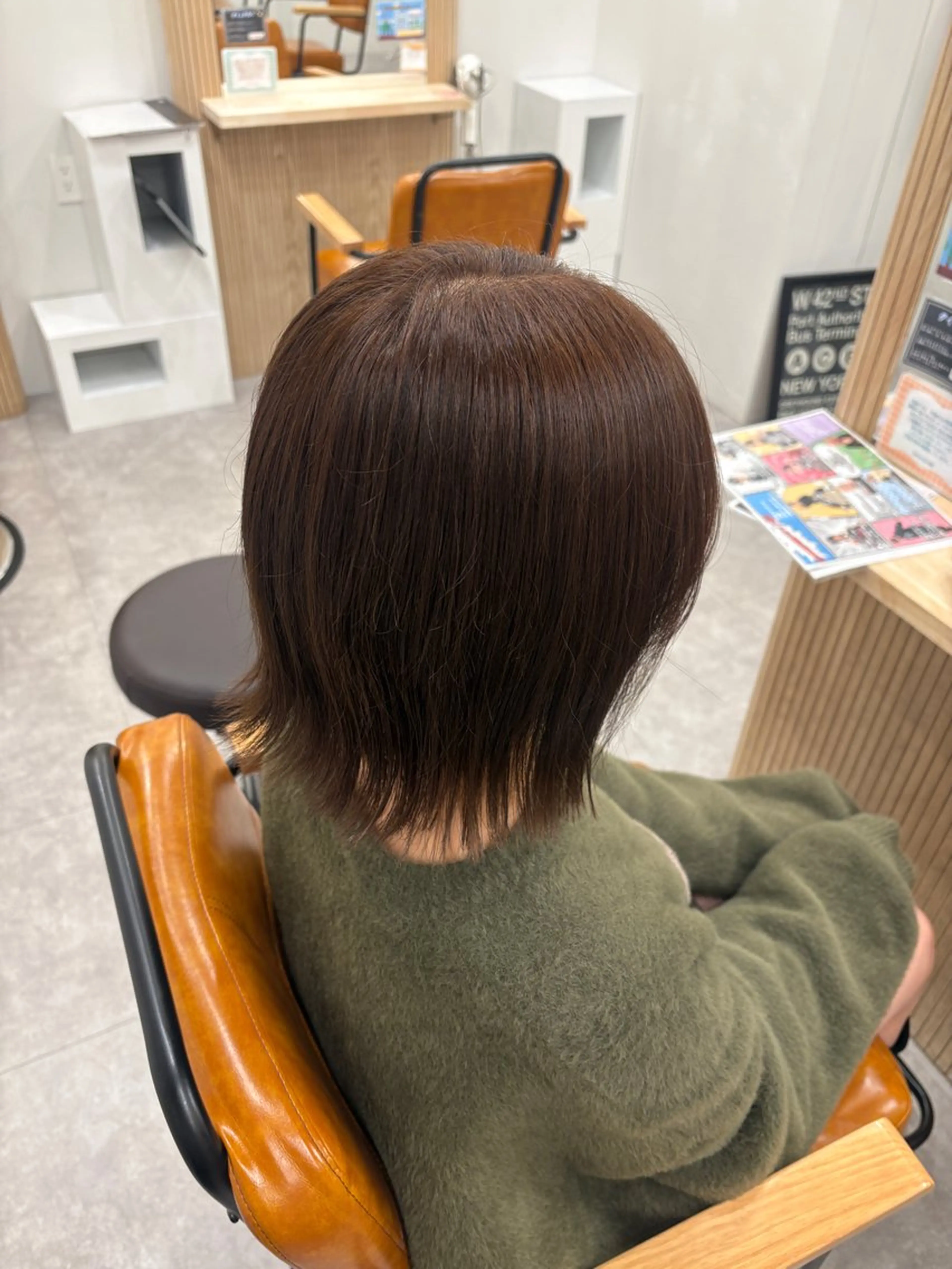 ミディアム カラー ブリーチ 透明感カラー ヘアカラー SHIAN ⭐️KAHO⭐️のヘアスタイル