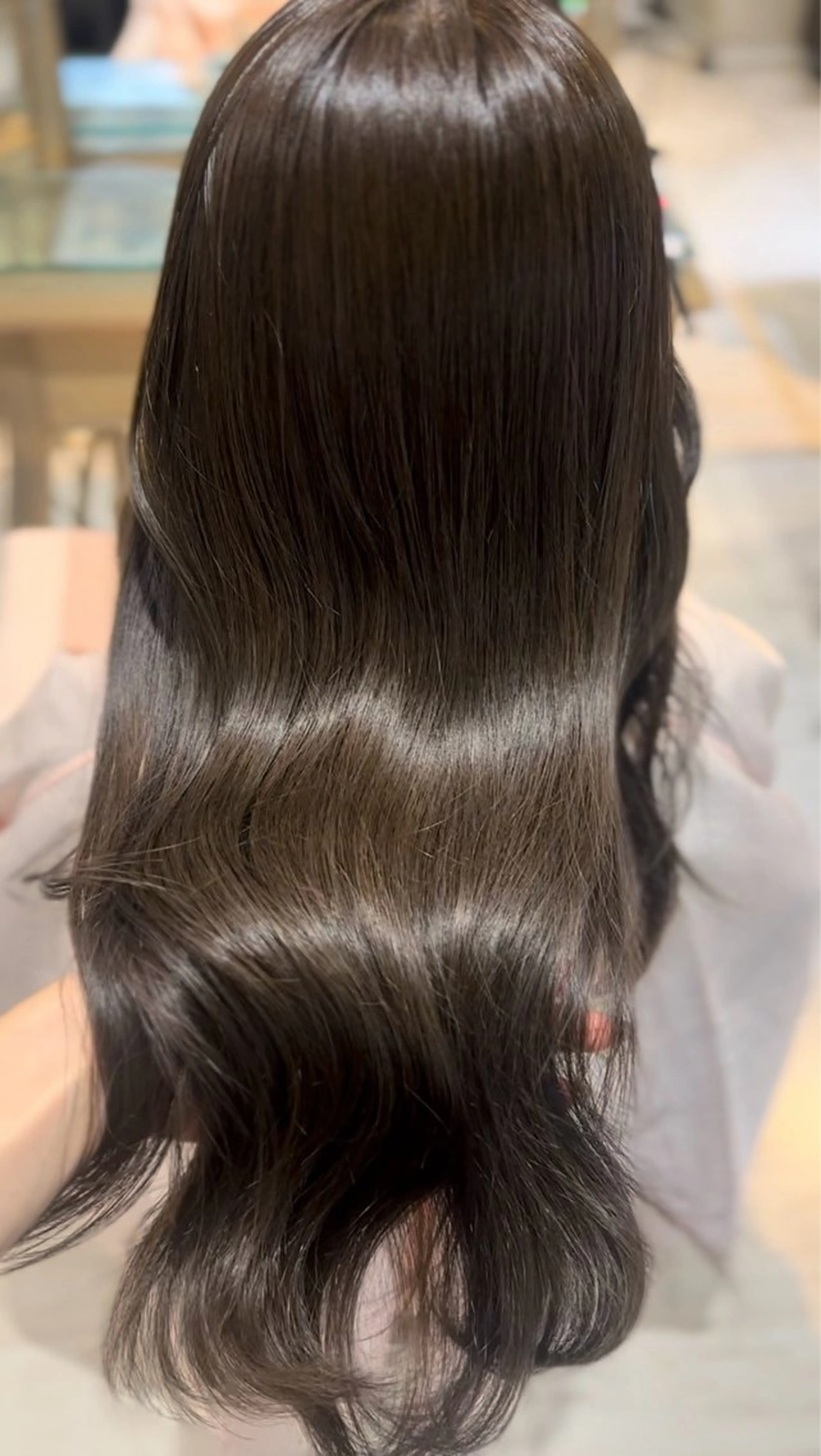 ロング カラー 透明感カラー 透けるbrown カラー🎗♡yukaのヘアスタイル