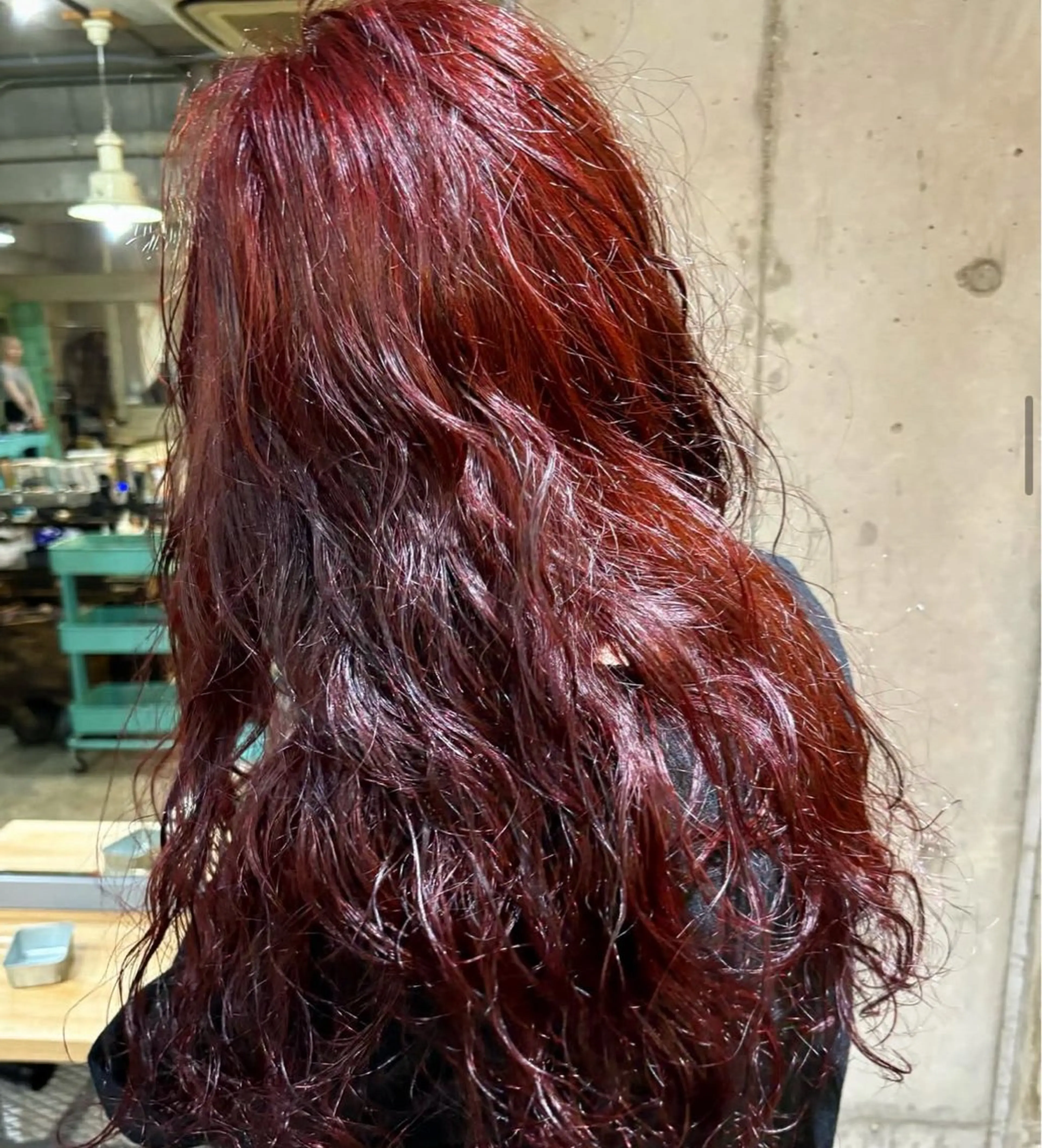 セミロング カラー パーマ ヘアアレンジ キッズ カット ヘアカラー トリートメント デザインパーマ ハイライトIkumiのヘアスタイル