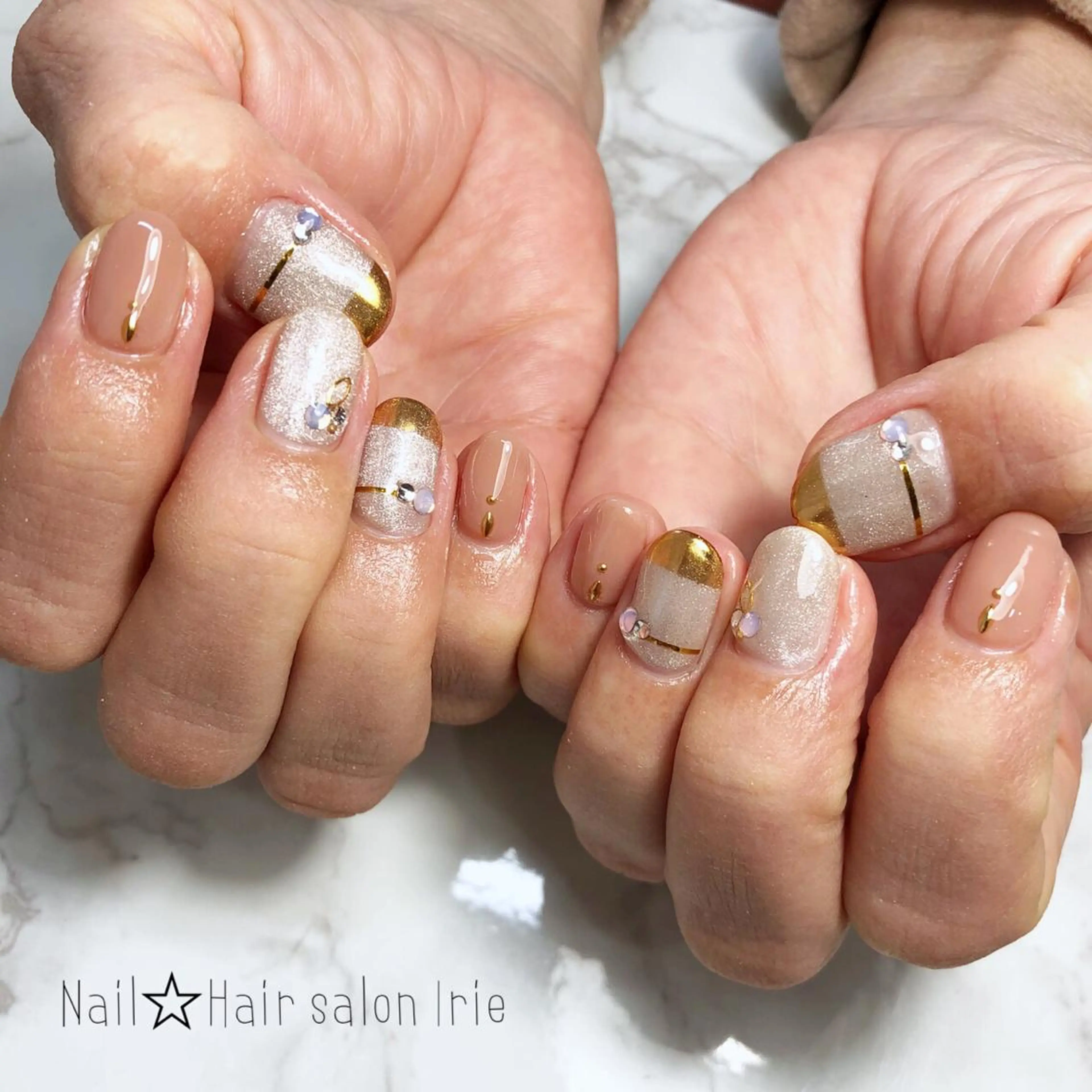 ネイル Hair salon Irie所属・與儀 知佳のネイルデザイン