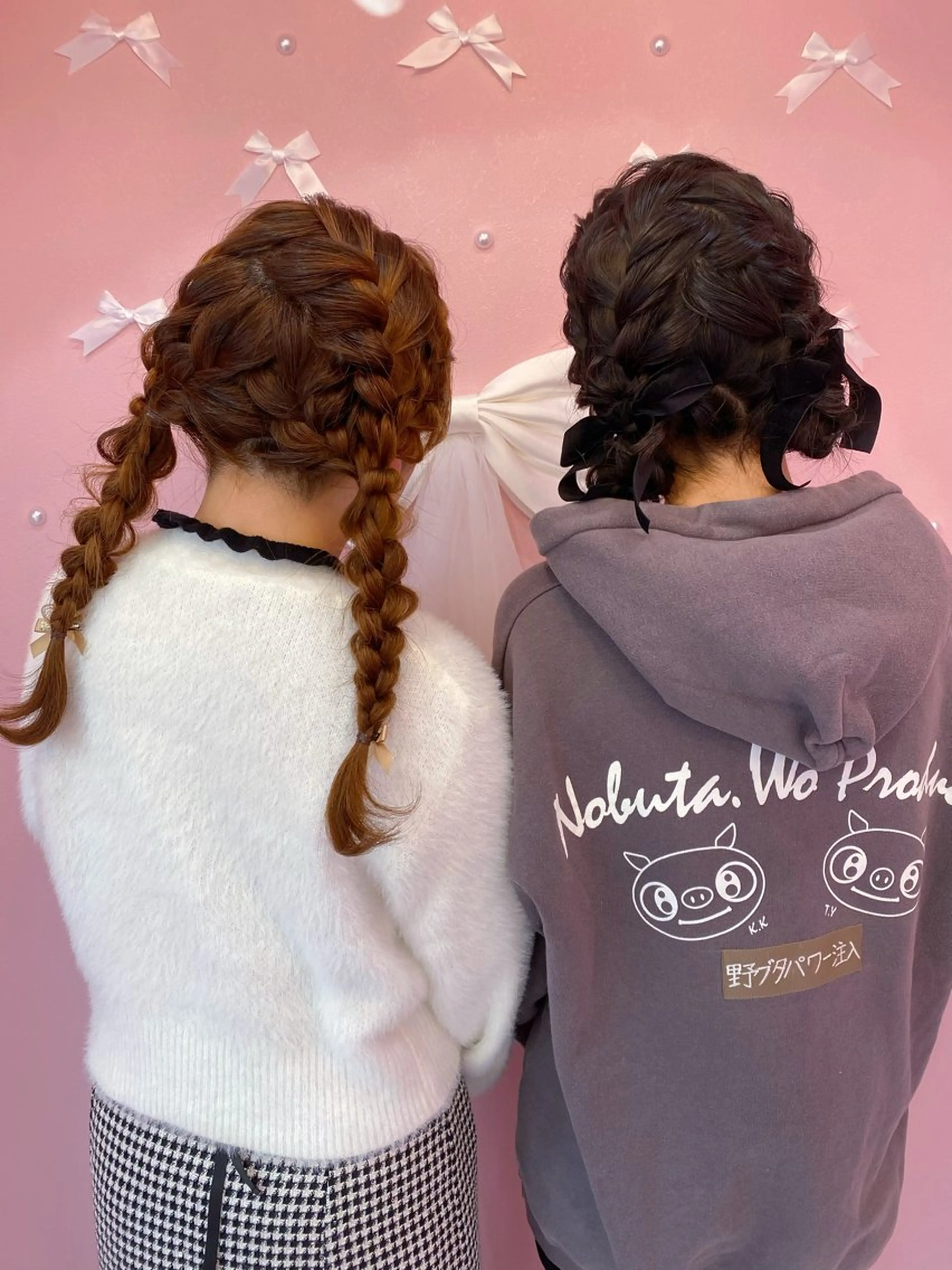 セミロング ヘアアレンジ お団子ヘア ヘアセット Set Salon Mémoire by miuprierre所属・推し活🪄🩷 川上 佳奈のヘアスタイル