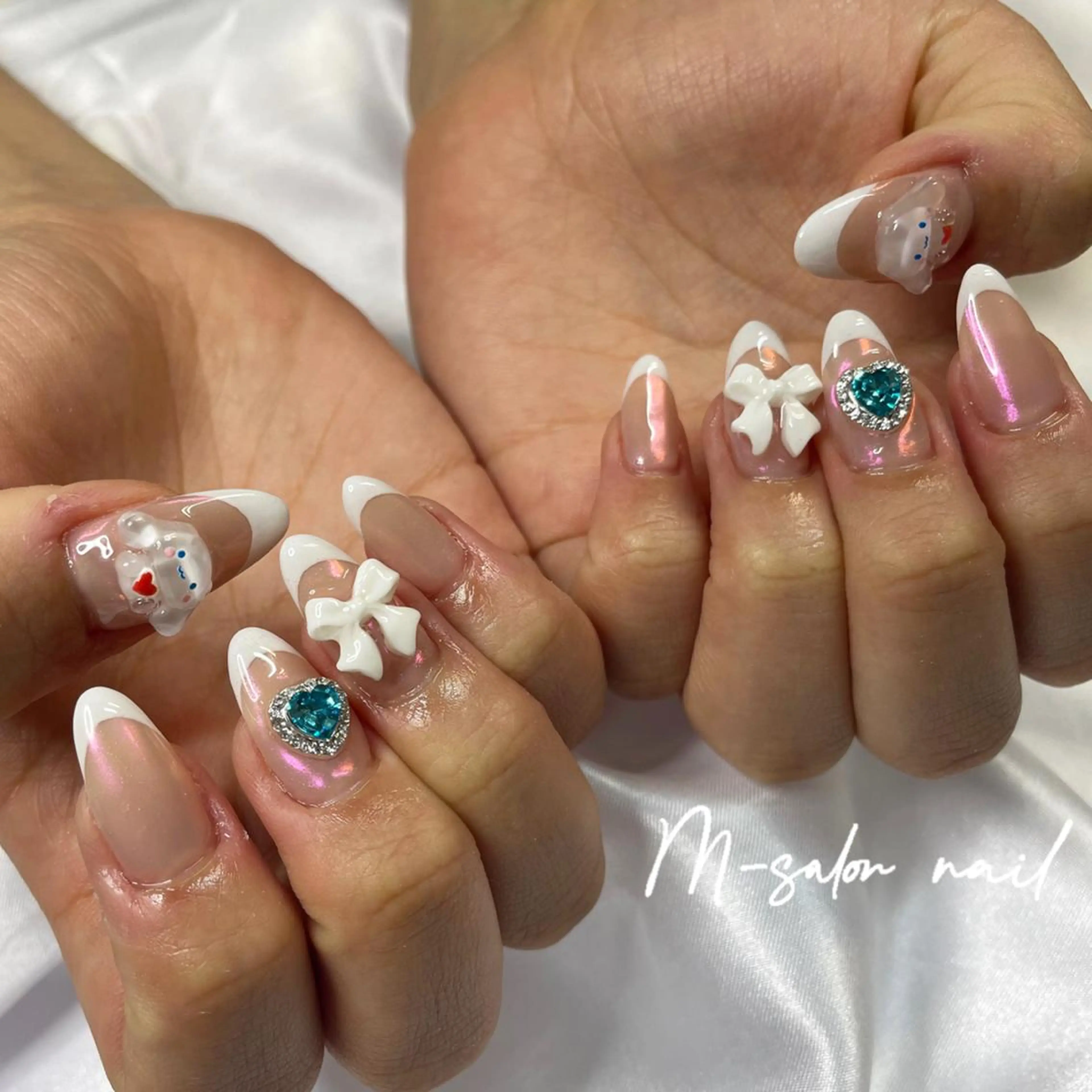 ネイル ハンドネイル 韓国/網紅/パーツ M-salonのネイルデザイン