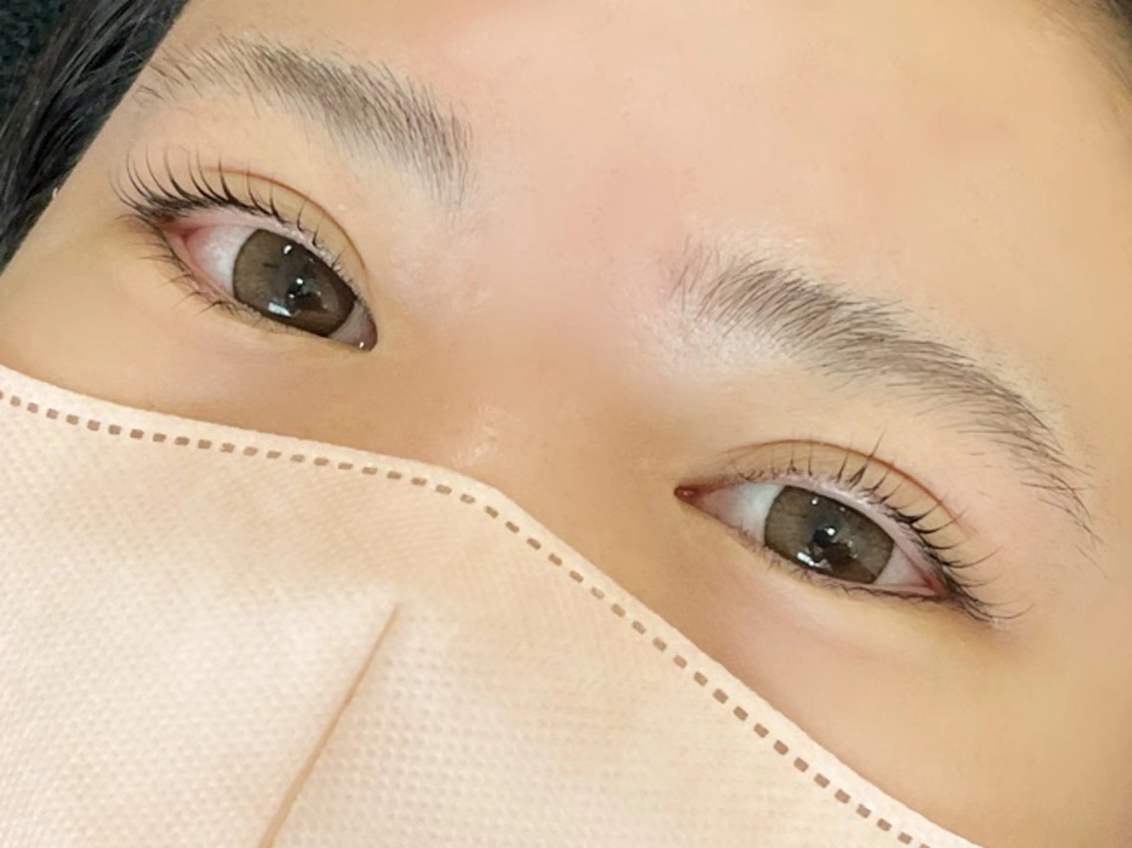 マツエク・マツパ 一重×まつ毛パーマ 藤本 渚佐のマツエク・マツパデザイン