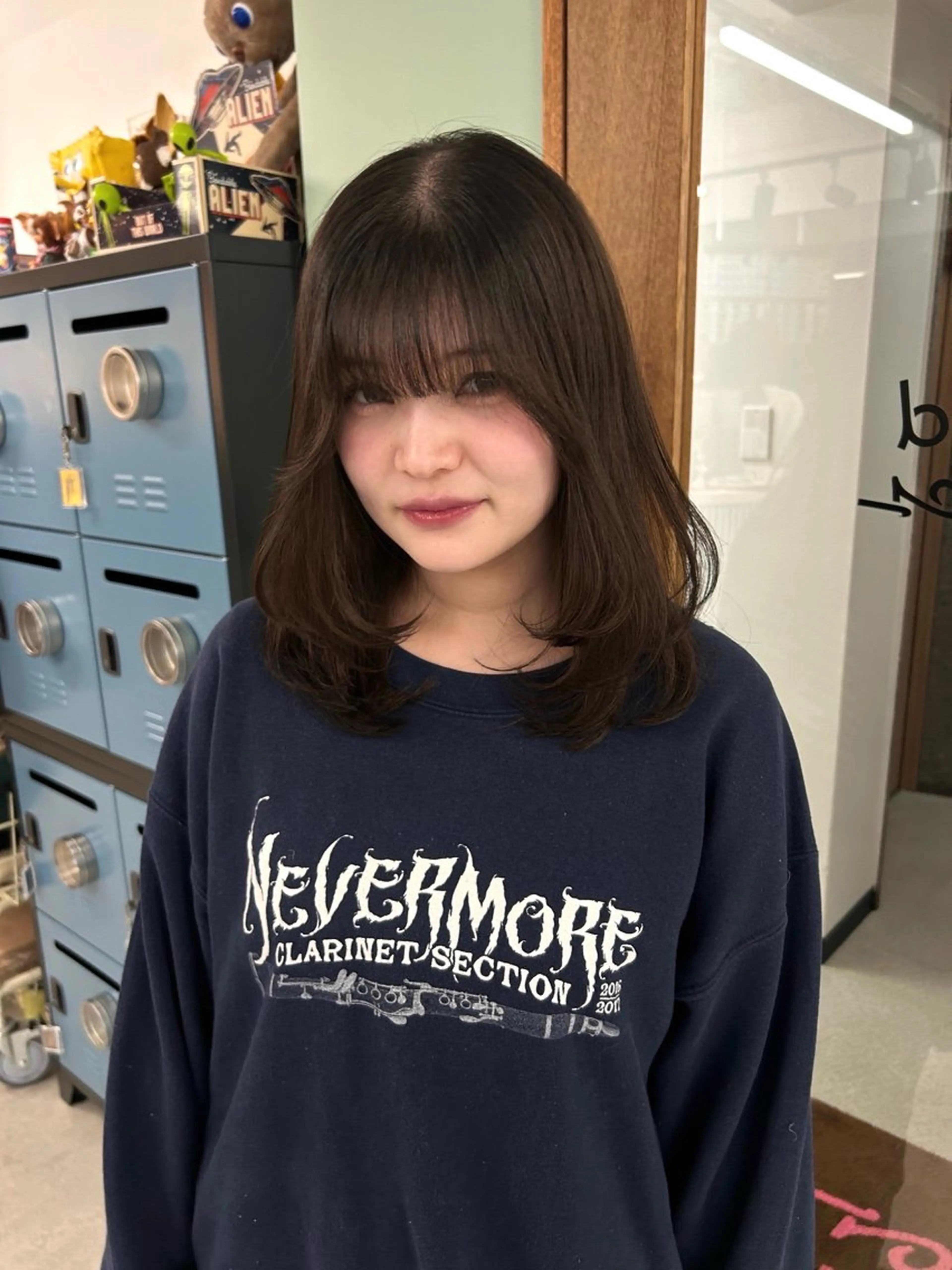 ミディアム レイヤー・ボブカット ／もえまる🌻のヘアスタイル