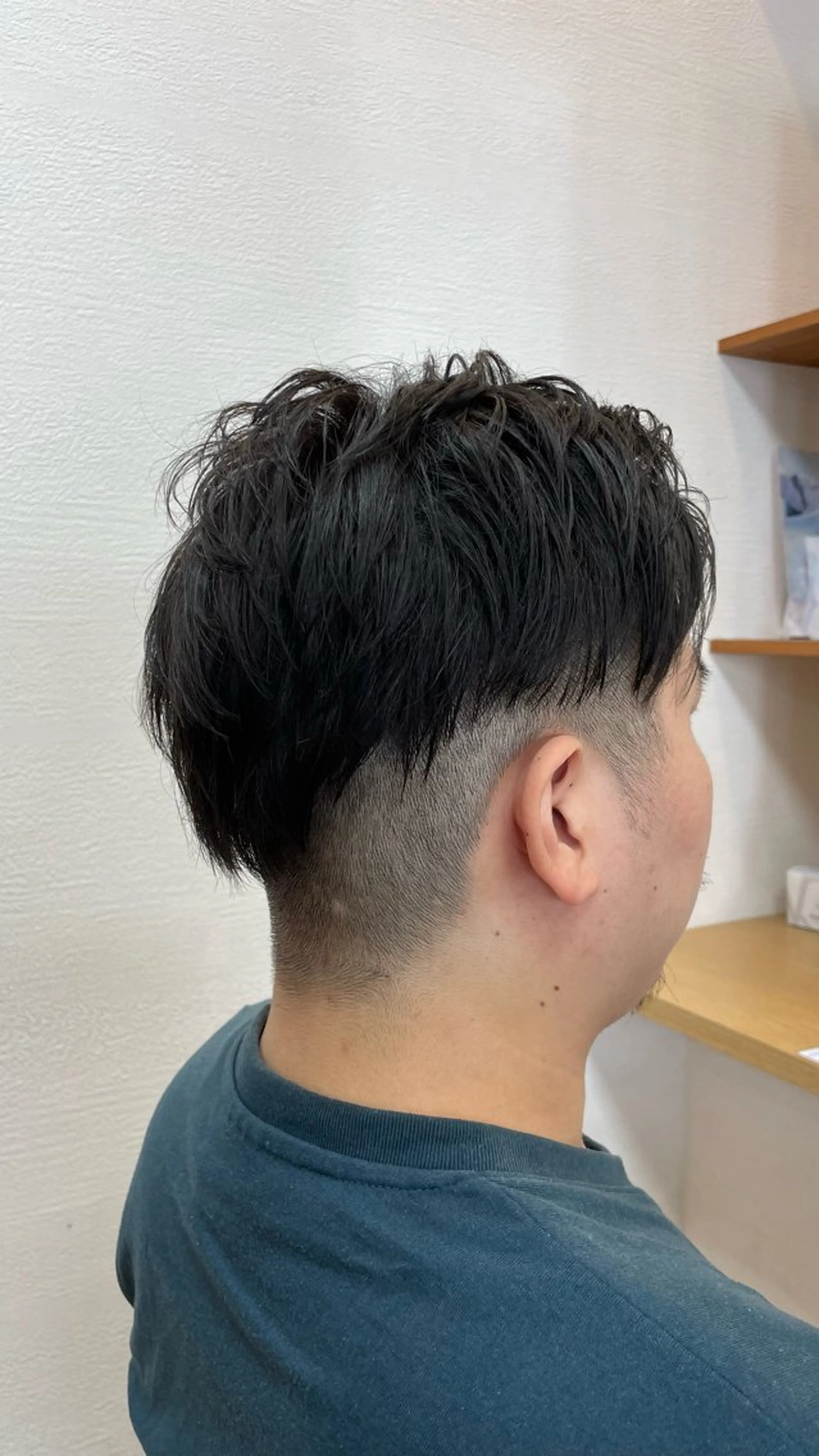 メンズ ツーブロック カット 村田 淳のヘアスタイル