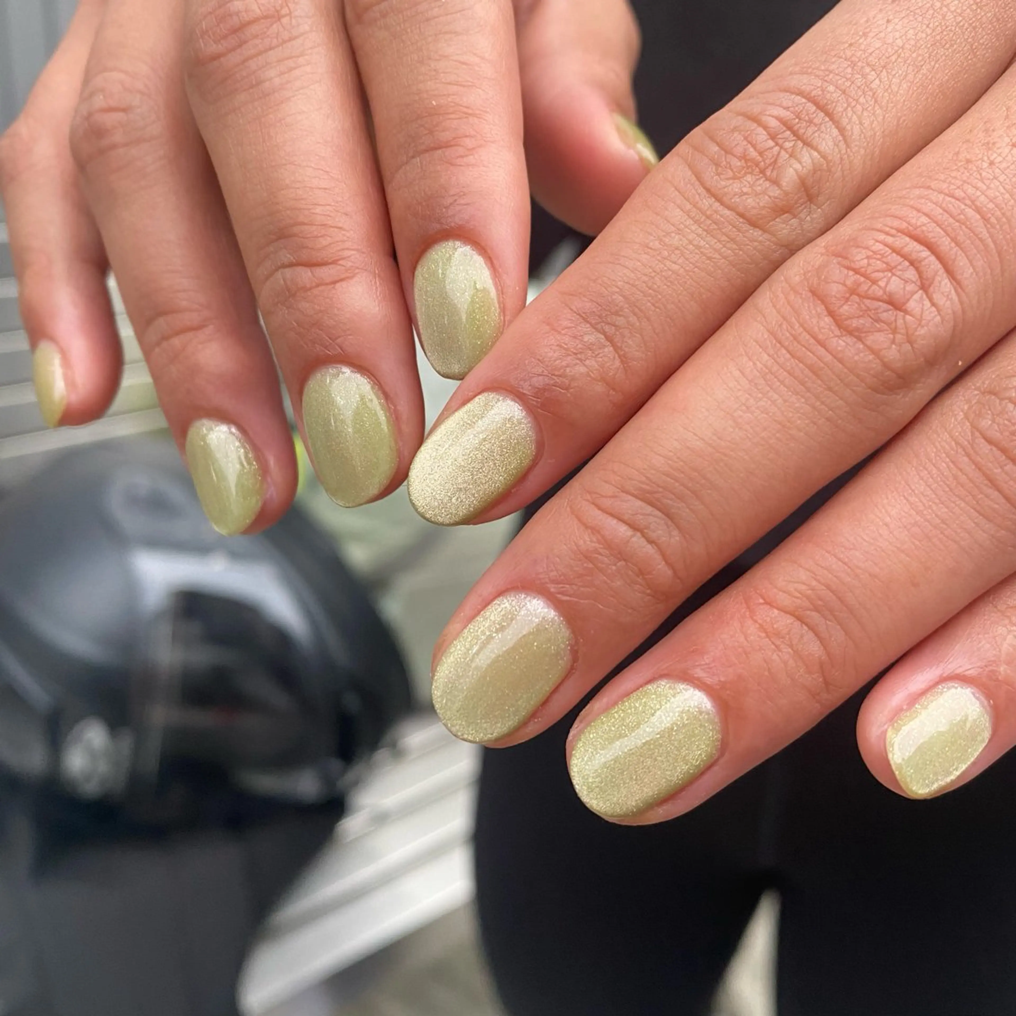 ネイル マグネットネイル ワンカラーネイル Yumi 広尾|恵比寿ネイルのネイルデザイン