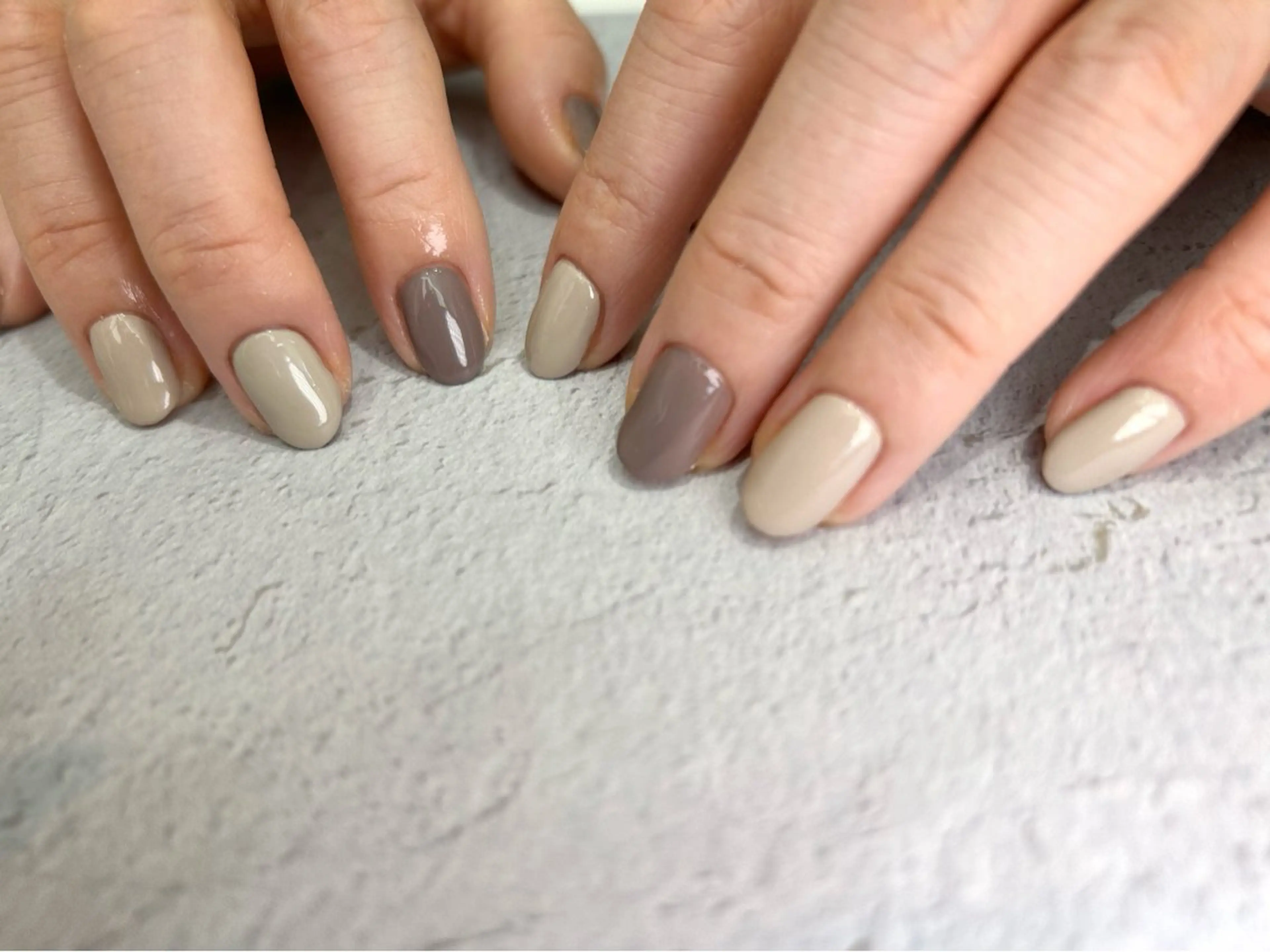 ネイル ワンカラーネイル Allybell🫧 yuriのネイルデザイン