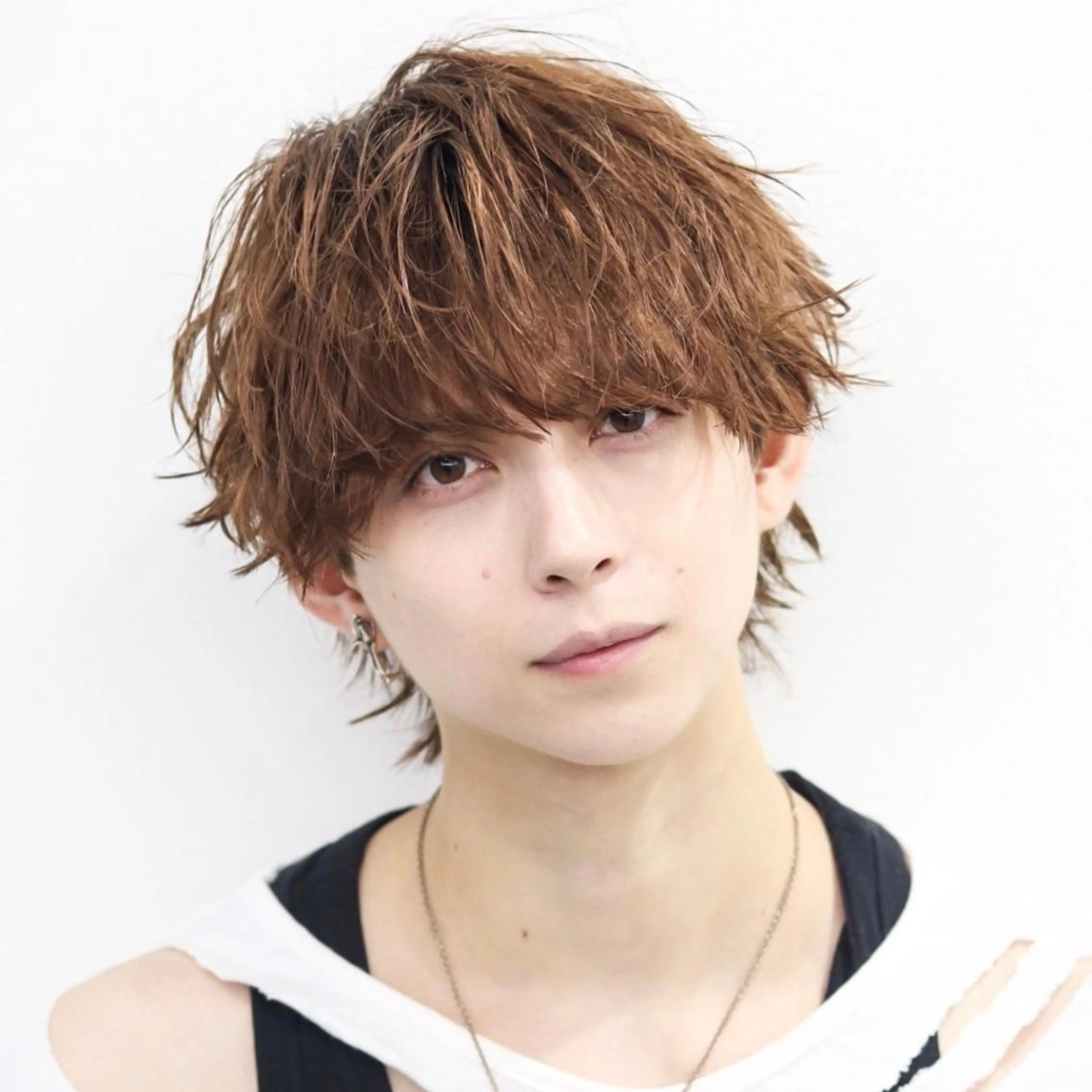 【カラーで一撃イメチェン】メンズカット+ワンカラー+ヘアセットの写真