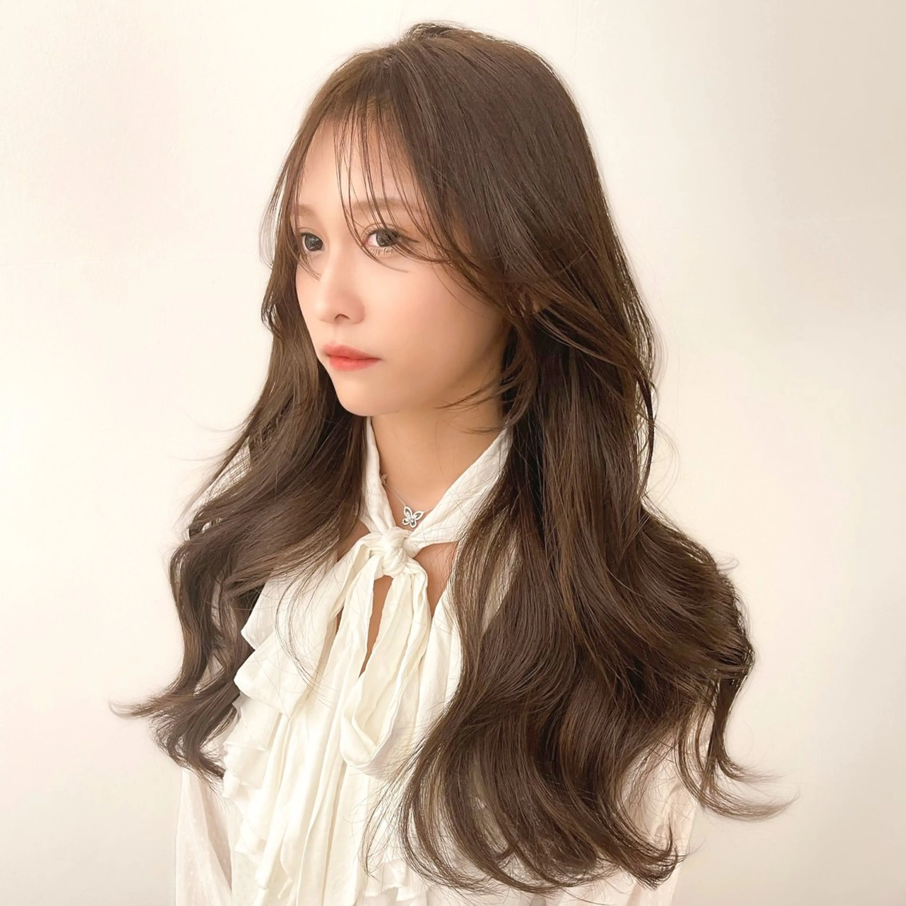 ロング カット ヘアカラー トリートメント 大野 海輔のヘアスタイル