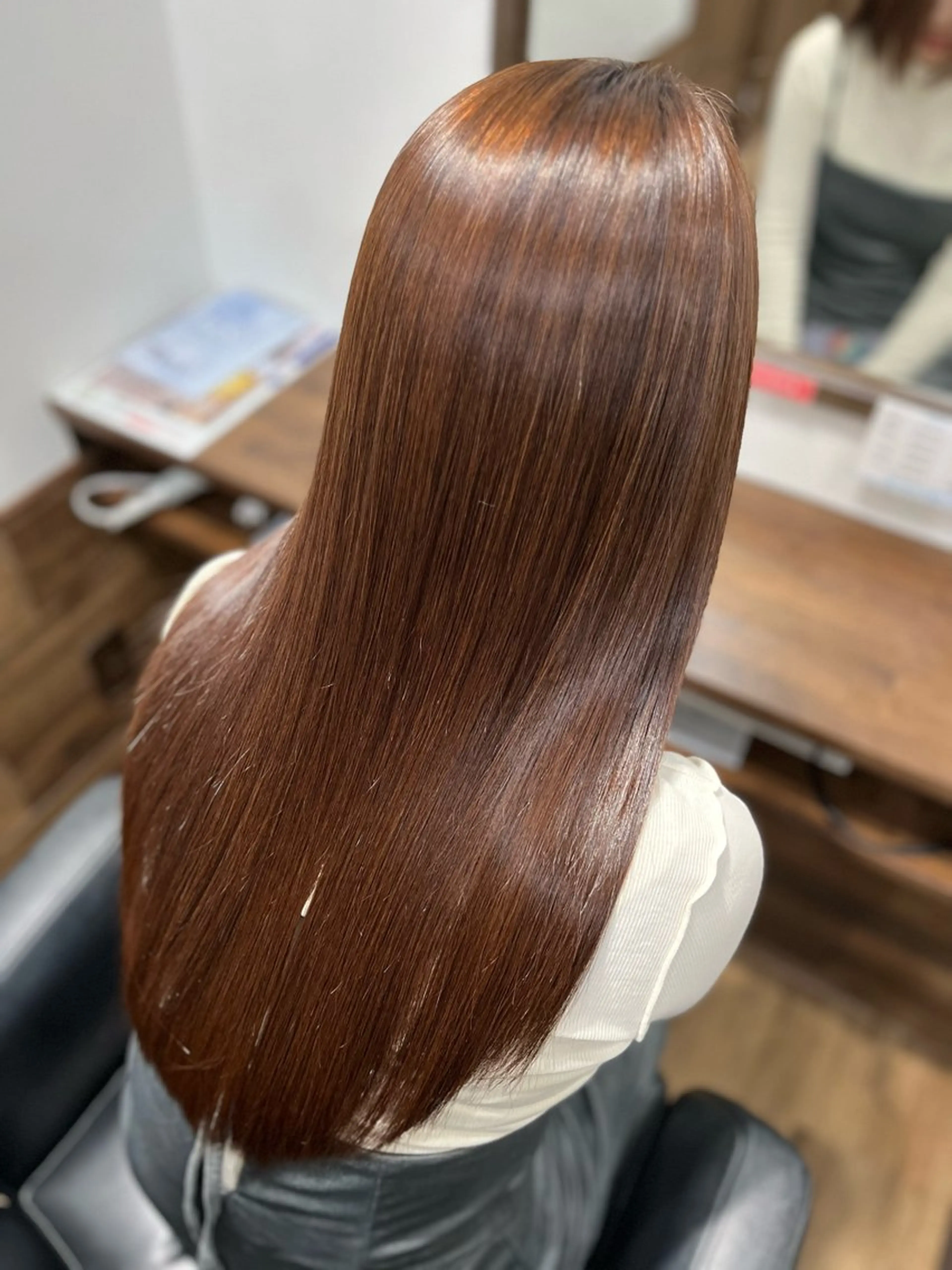 ロング 髪質改善透明感カラー ayukaのヘアスタイル