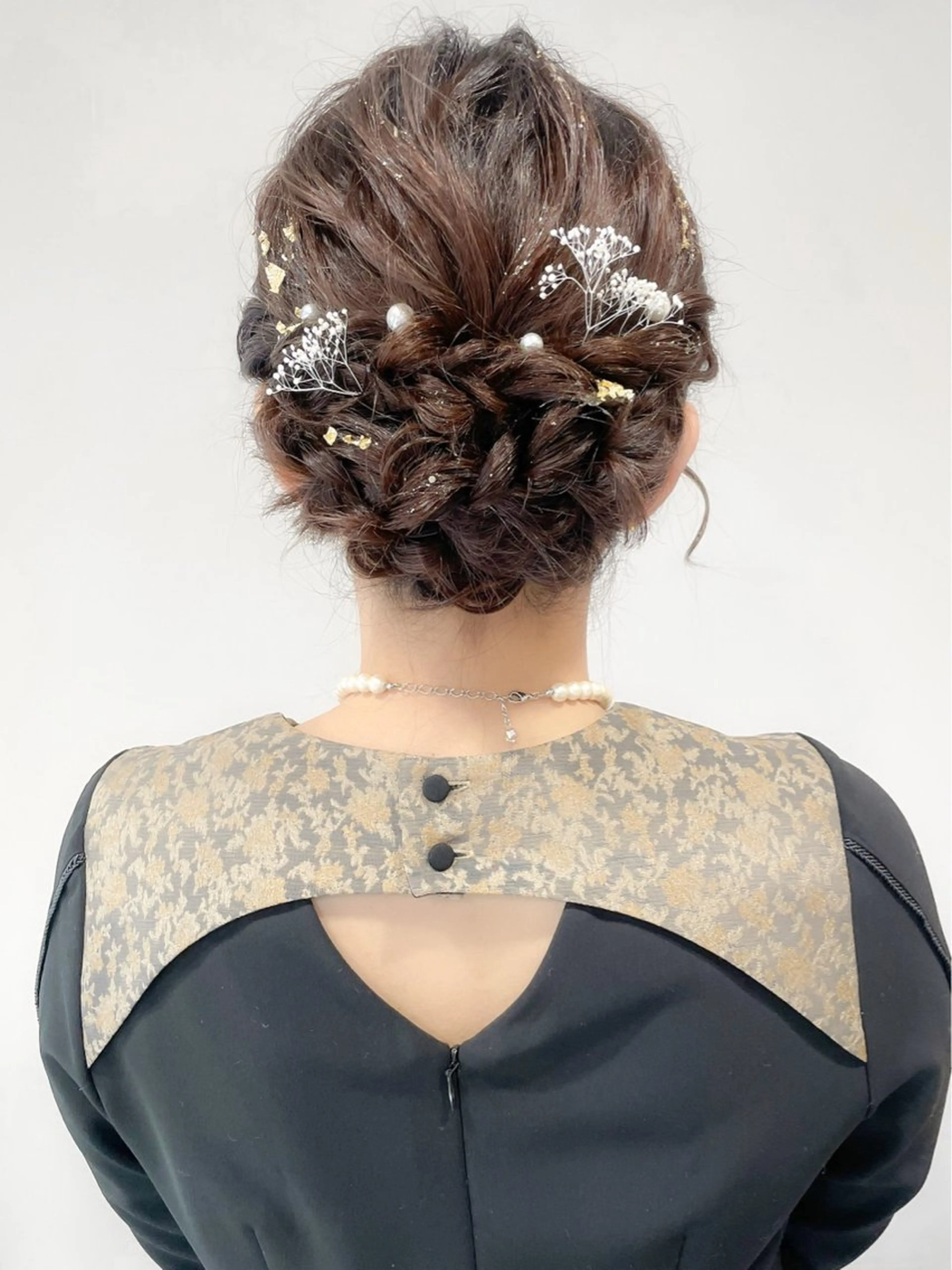 ヘアアレンジ ボブ ヘアセット ミディアム/顔周り/ ベージュ🌼mayuのヘアスタイル