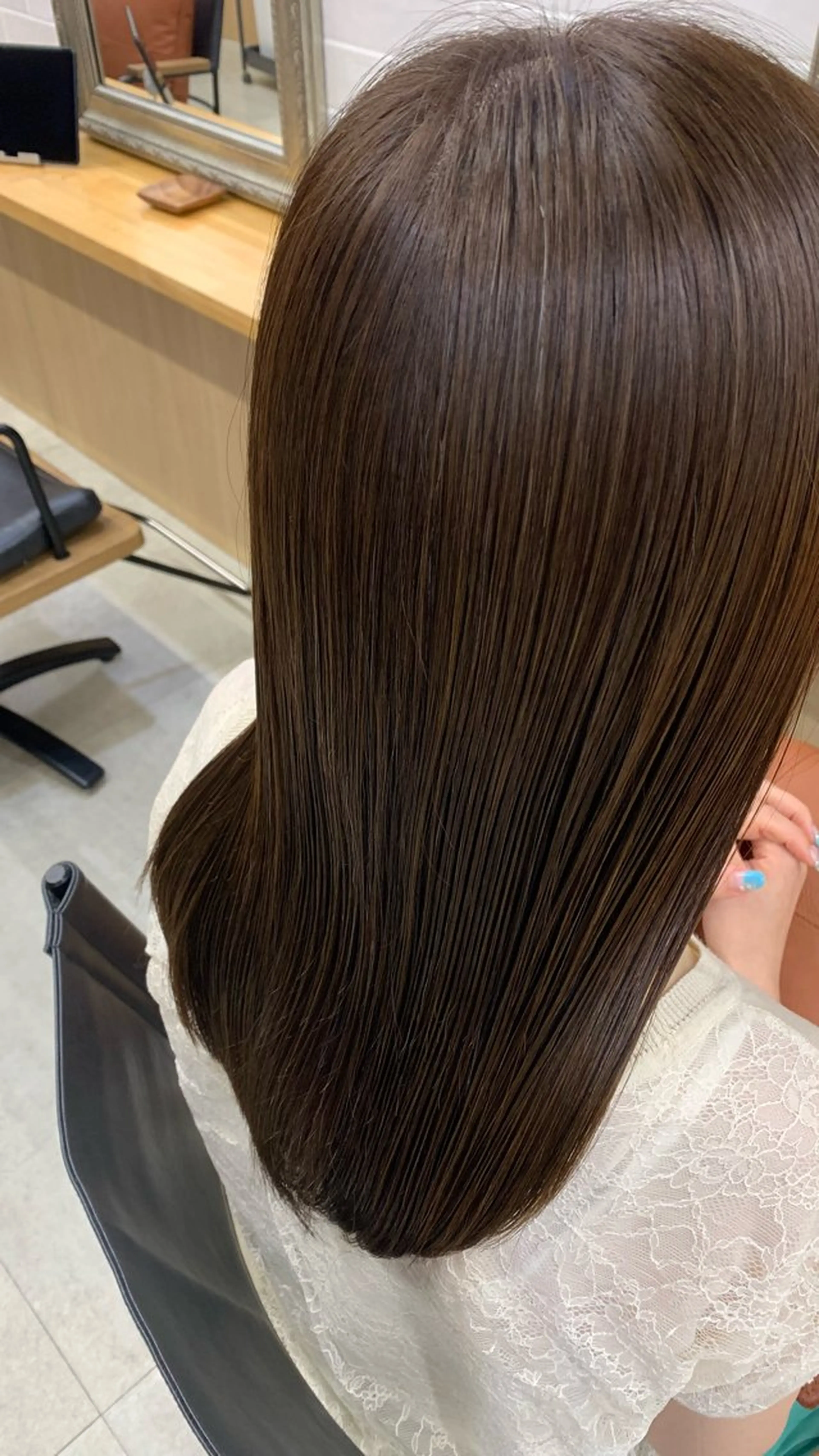 💞お白髪染めリタッチカラー💞の写真