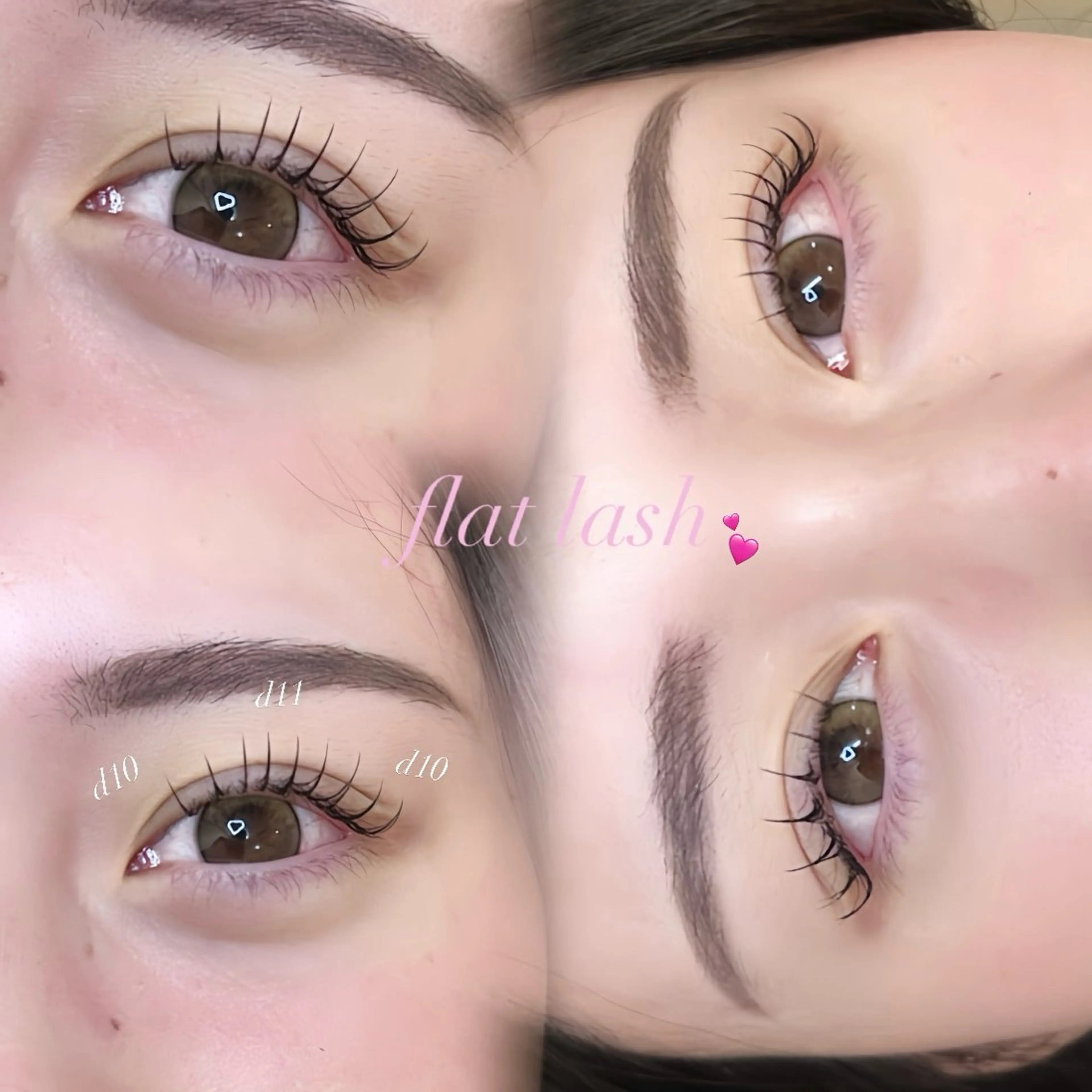 【♡平日限定♡】オフ込フラットラッシュ100​〜​120本💝口コミ投稿でさらに300円OFF💭の写真