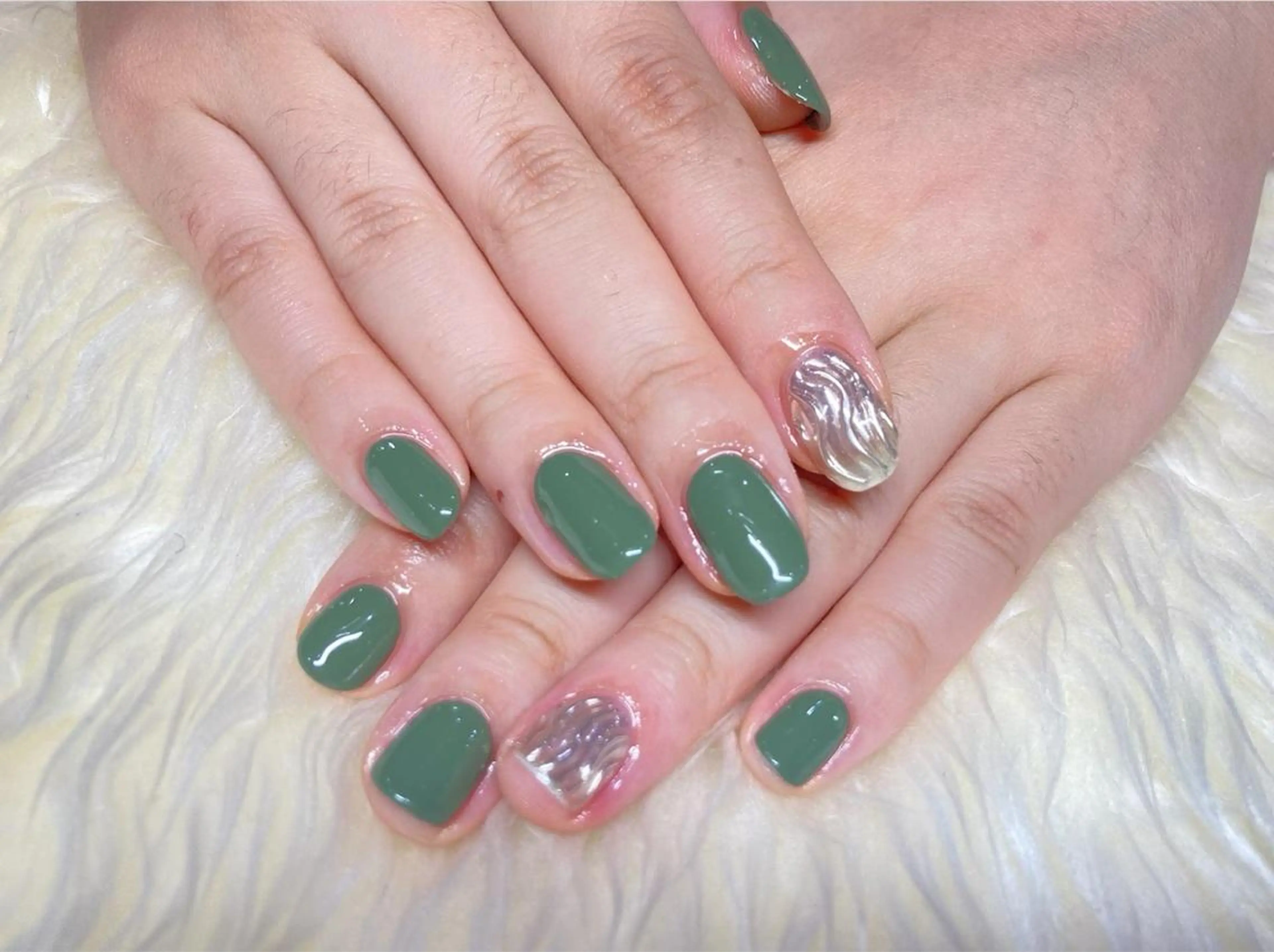 ネイル ジェルネイル ニュアンスネイル パラジェル ハンドネイル Nail&eye Belire 新宿のネイルデザイン