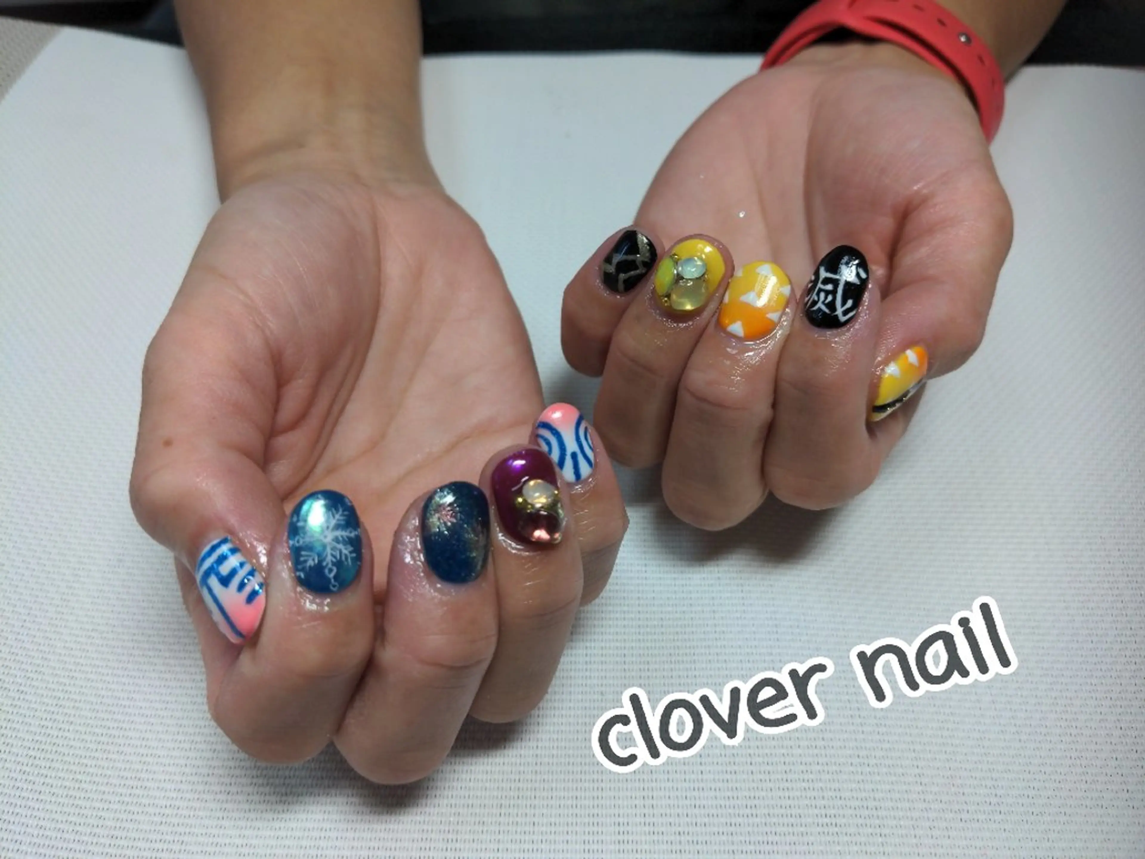 ネイル ハンドネイル clover nailのネイルデザイン