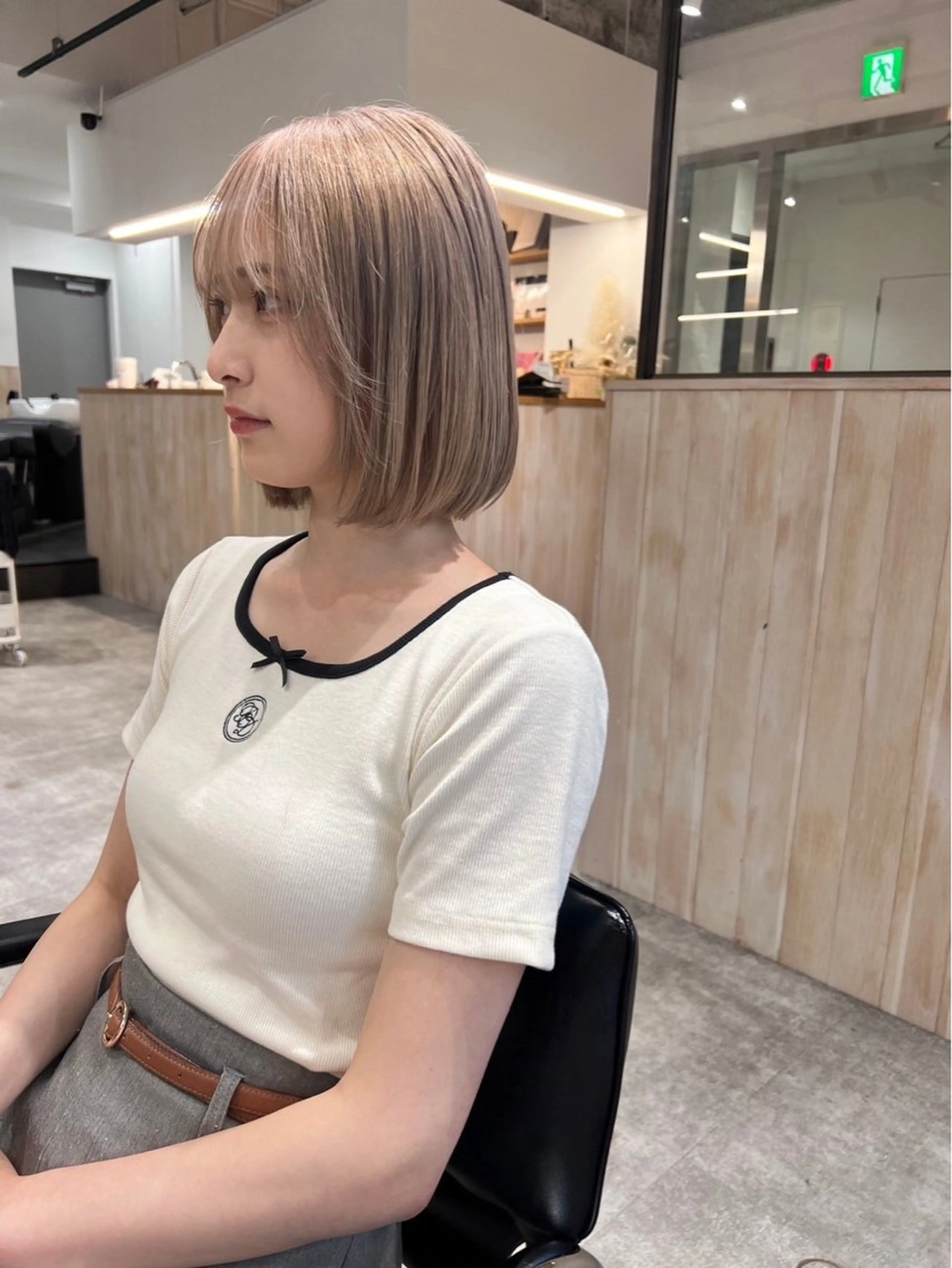 ショート #ブリーチカラー Yuikaのヘアスタイル