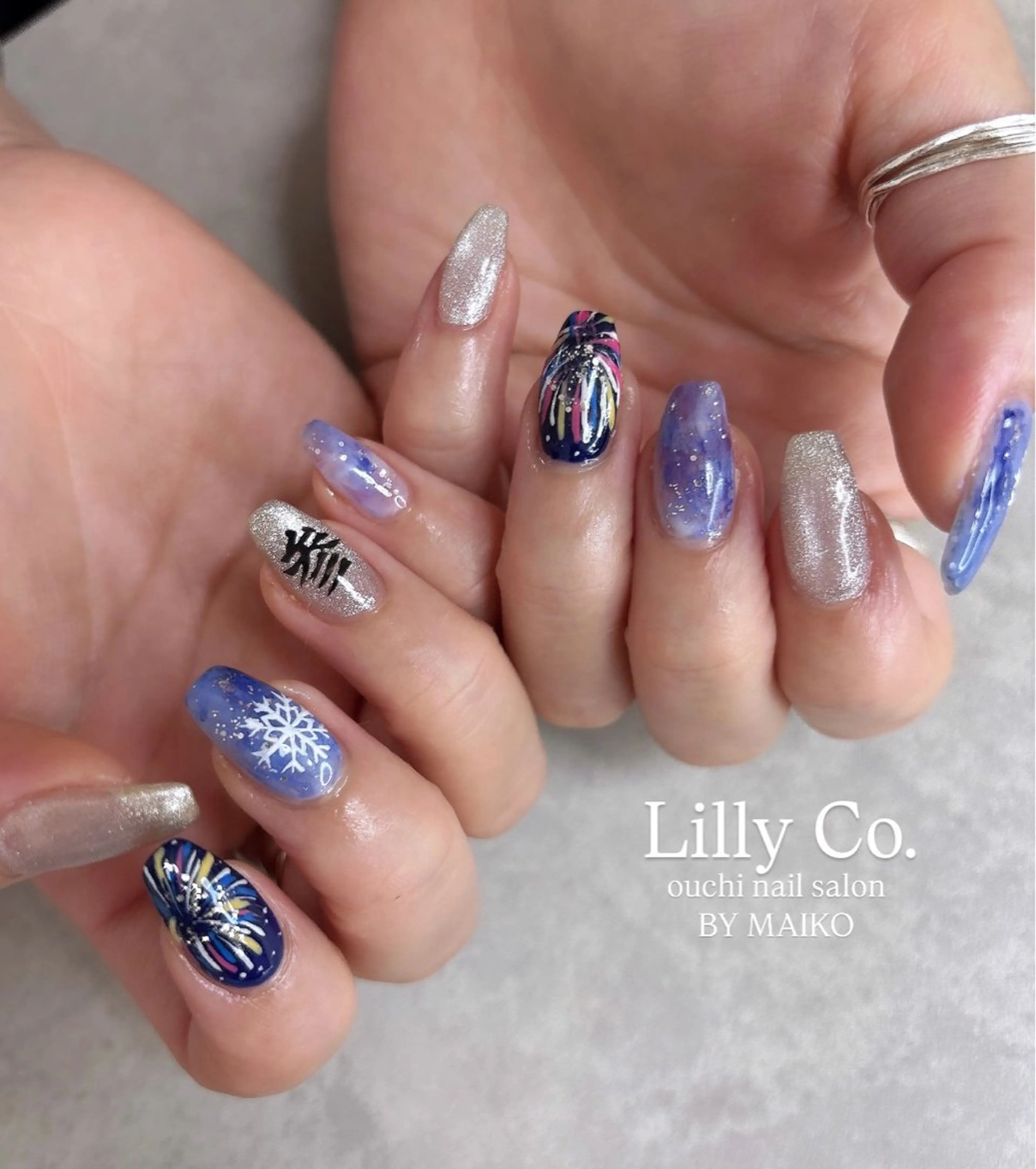 ネイル ハンドネイル ハンドケア Lilly Co.のネイルデザイン