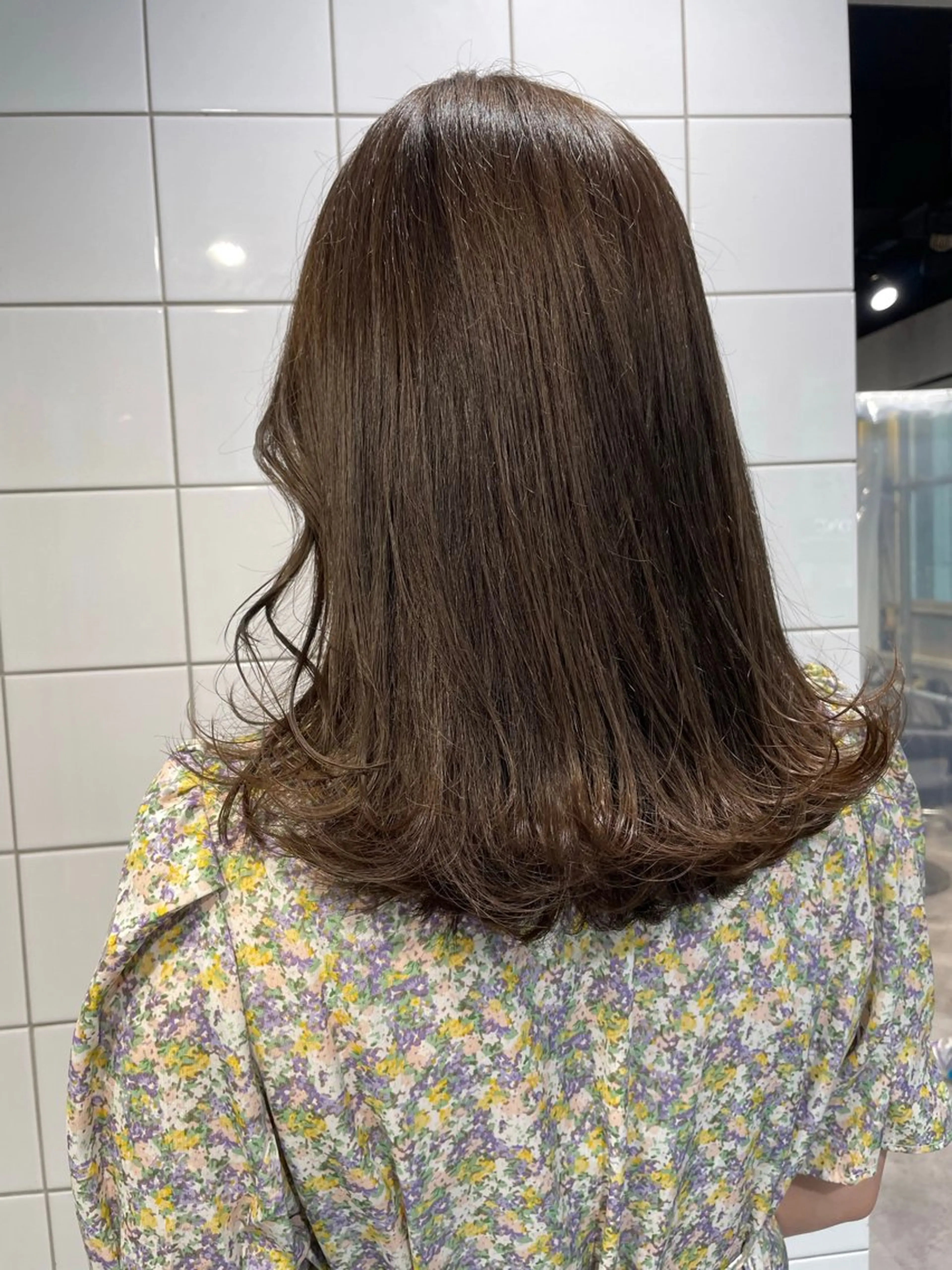 ミディアム ヘアカラー トリートメント 💎透明感カラー /kaito💎のヘアスタイル