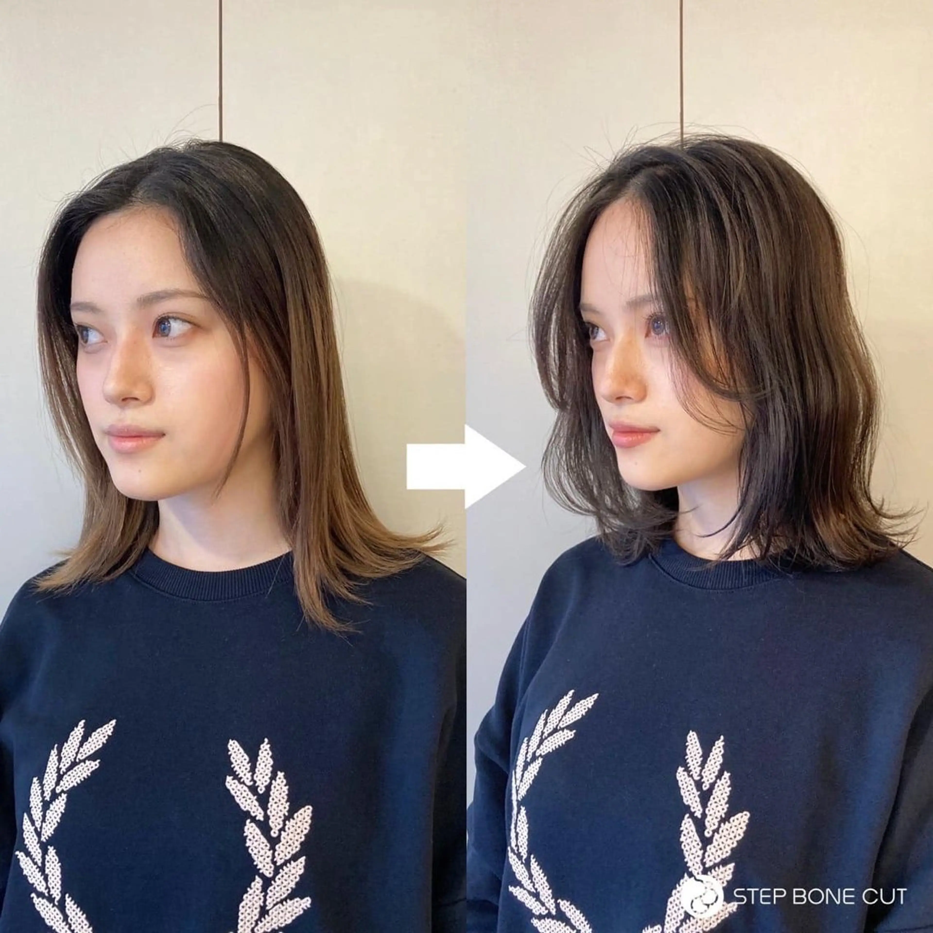 ミディアム ポルタカリーナサロン yukariのヘアスタイル