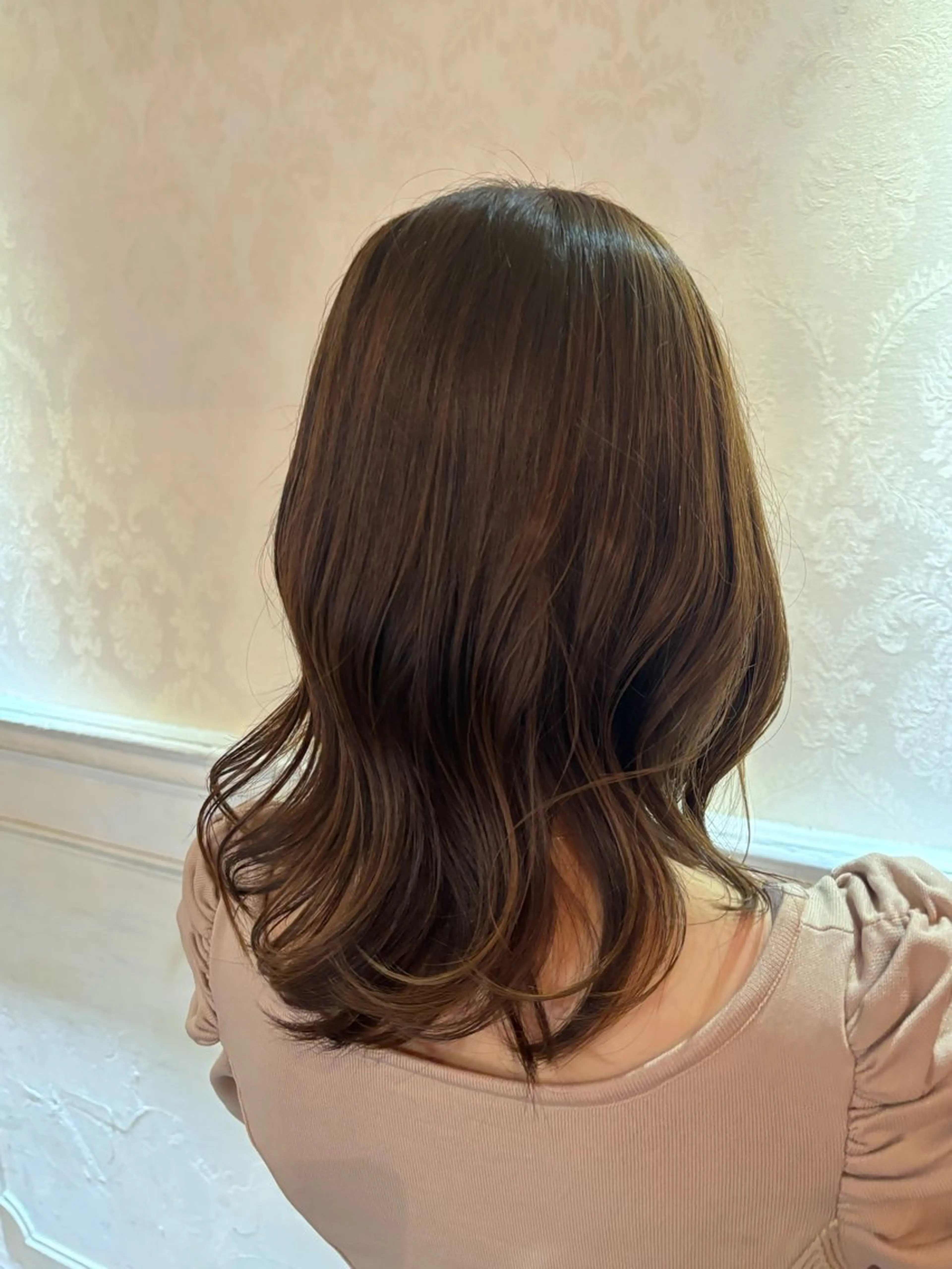 カラー ベージュカラー 透明感カラー オリーブベージュ 髪質改善カラー ベージュ🤎YUMEのヘアスタイル