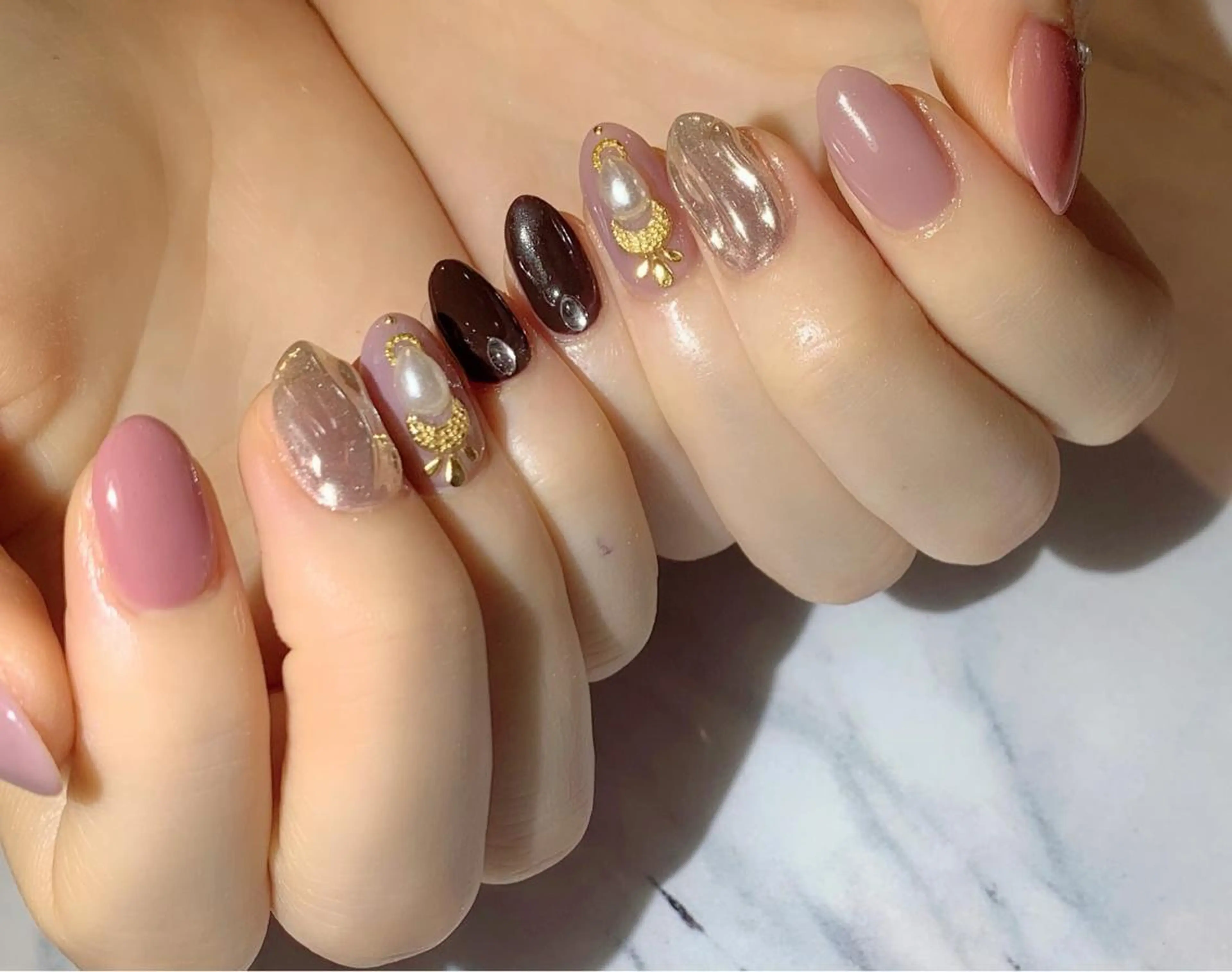 ネイル Lino+ ネイル&よもぎ蒸しのネイルデザイン