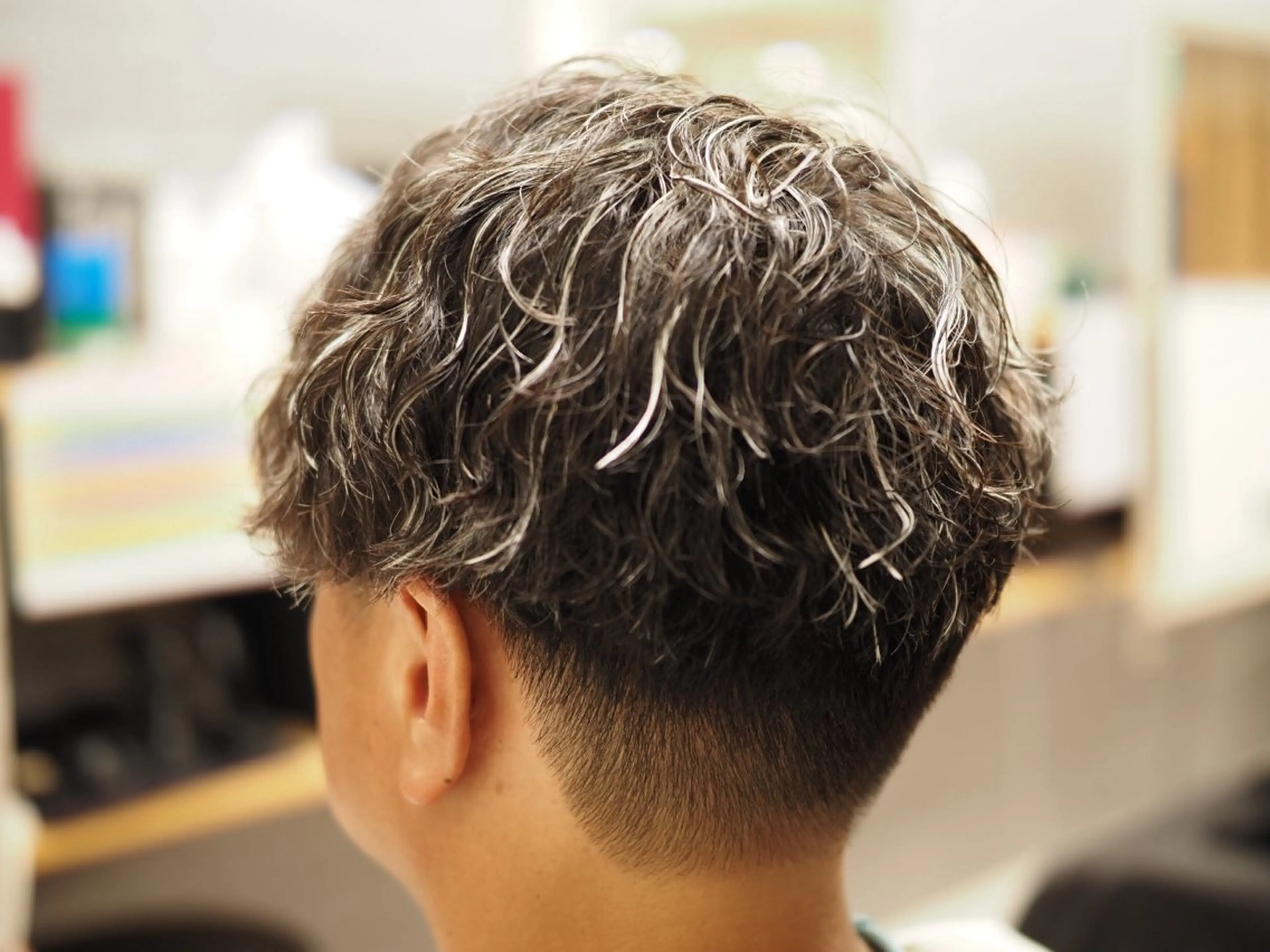 カラー パーマ メンズ カット ヘアカラー パーマ メンズ特化/パーマ/ フェードWATARUのヘアスタイル