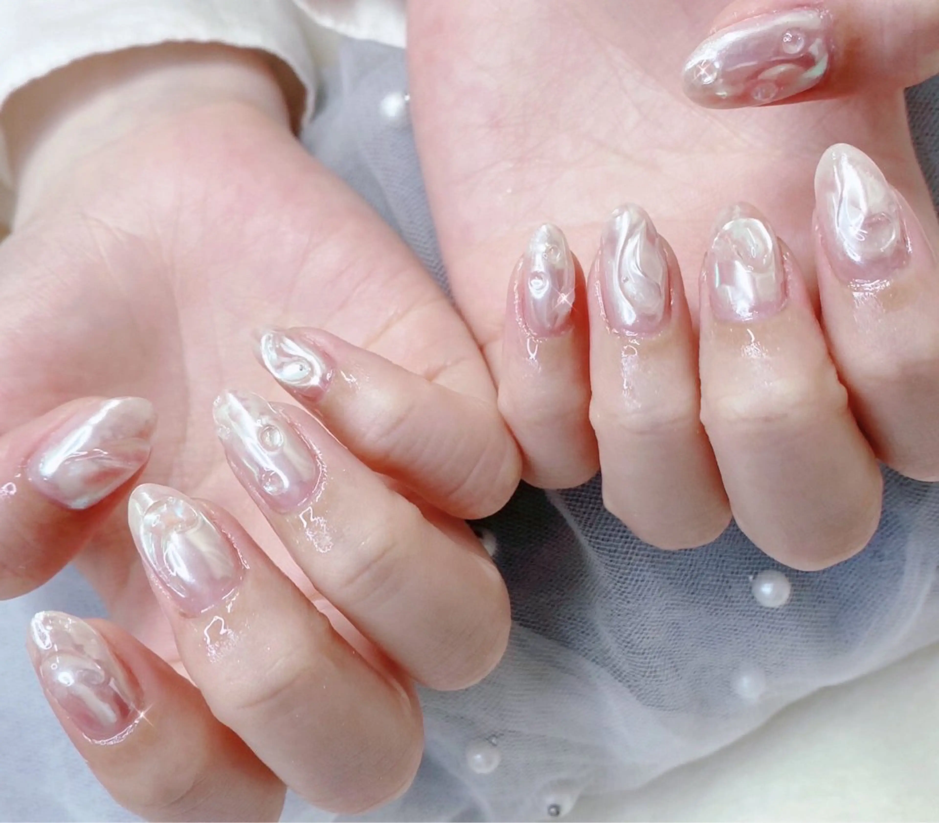 ネイル フットネイル ジェルネイル 氷ネイル・うるうるネイル 韓国ネイル オフィスネイル ハンドネイル ハンドケア 大門浜松町 ネイルのネイルデザイン