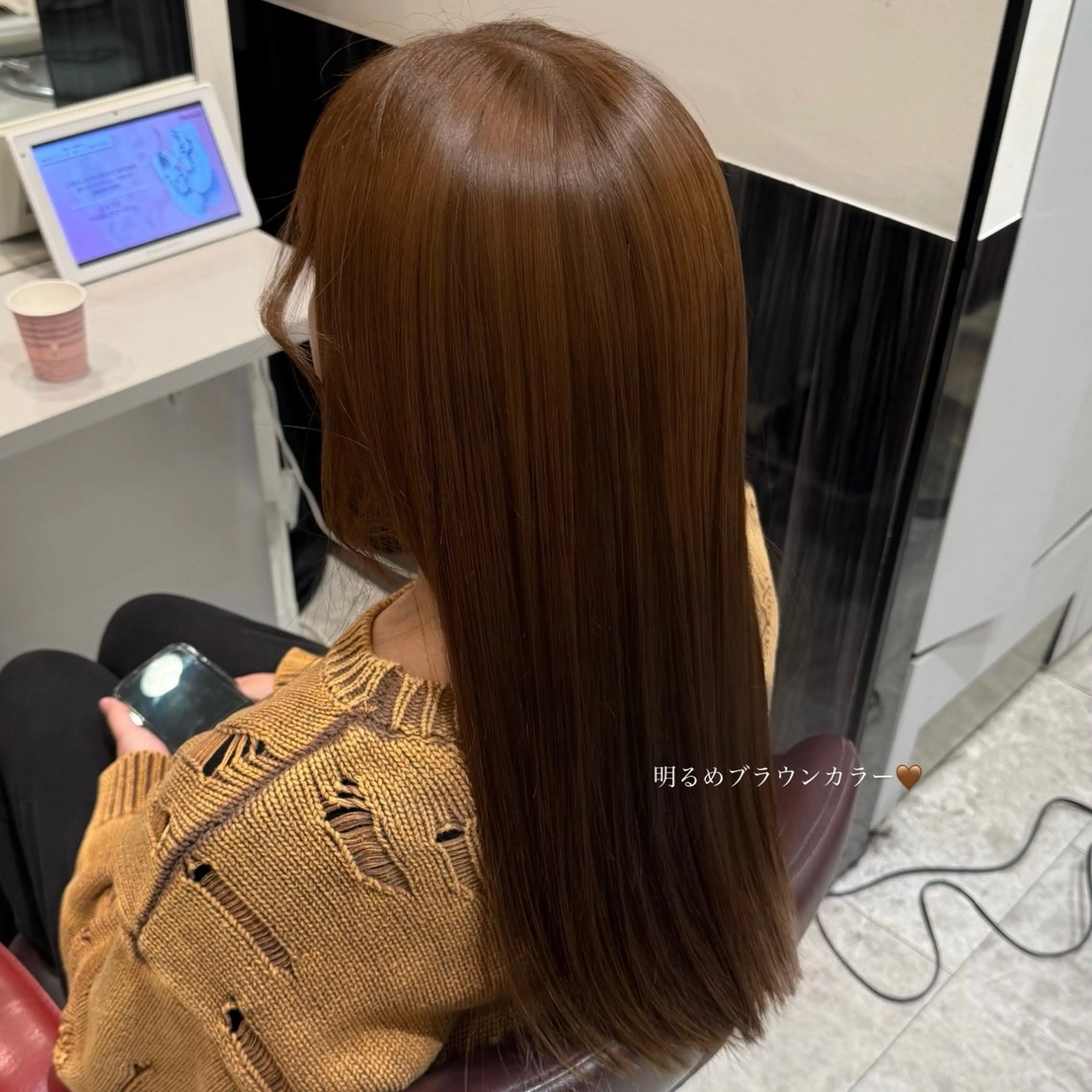 カラー 鈴木 美香のヘアスタイル