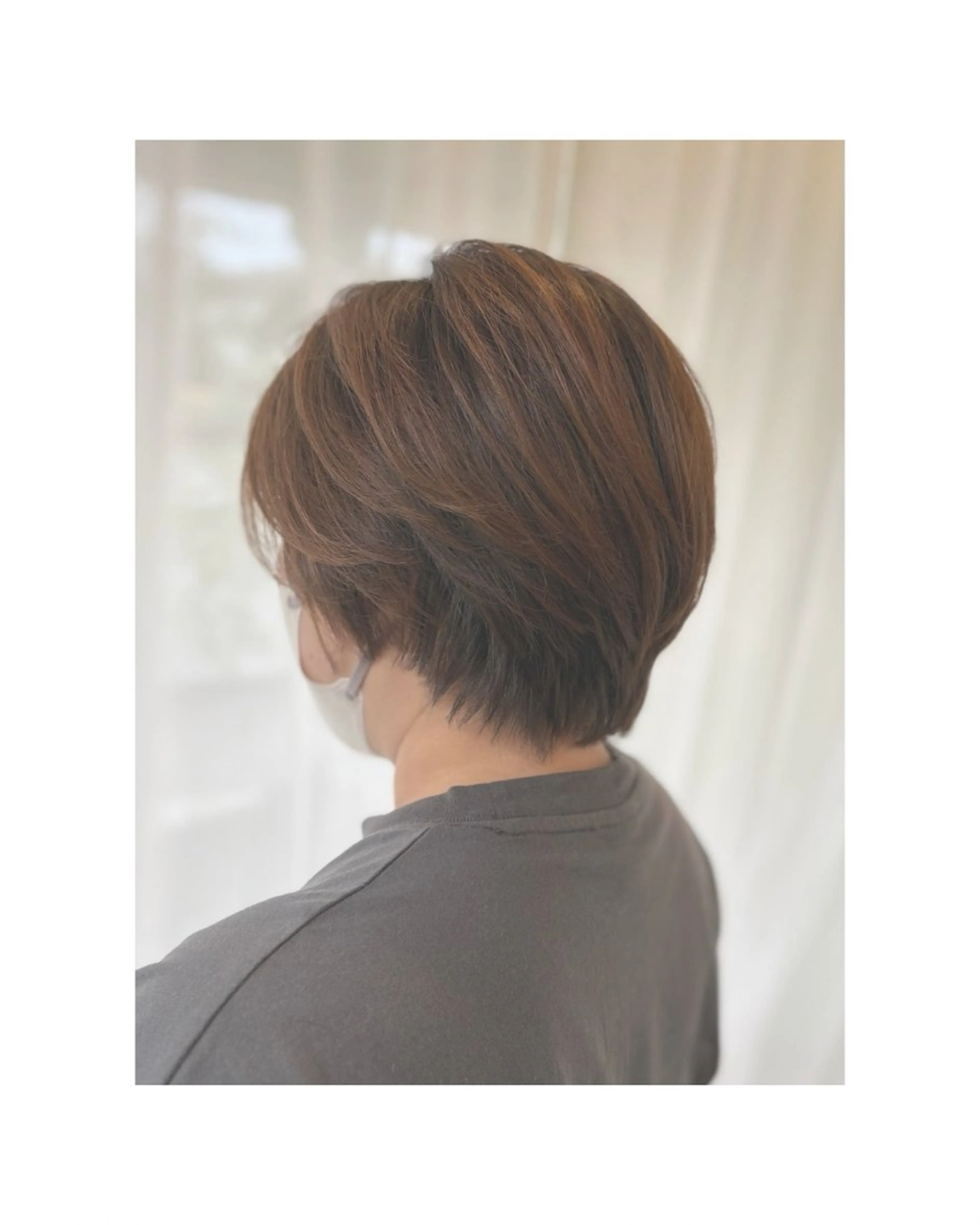 ショート 骨格似合わせ/上品/ かわいい/かっこいいのヘアスタイル