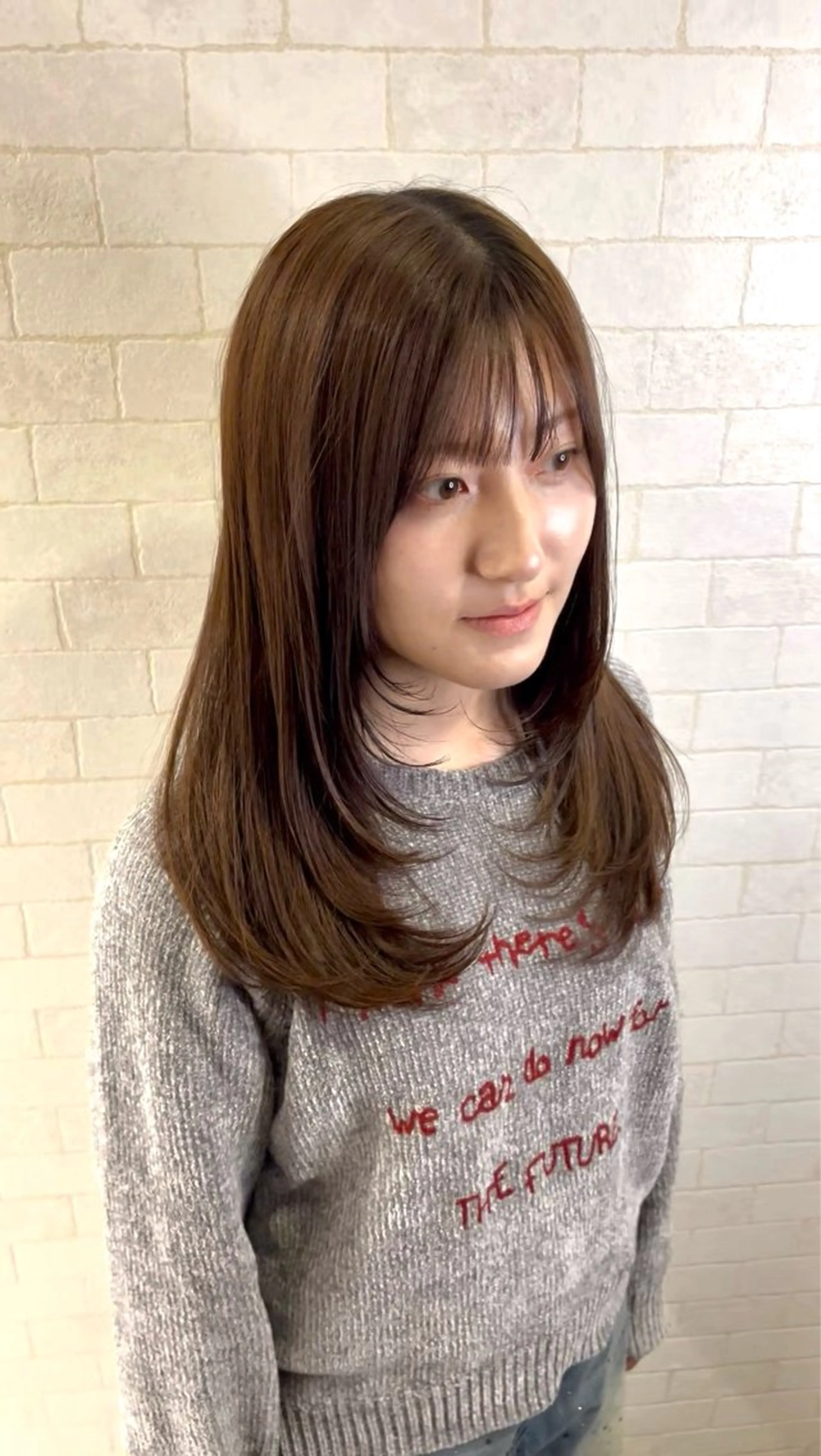 ❣️髪質改善❣️似合わせカット＋透明感カラー＋髪質改善トリートメント（酸熱など）🍀【白髪染めもOK】レイヤー/ボブの写真