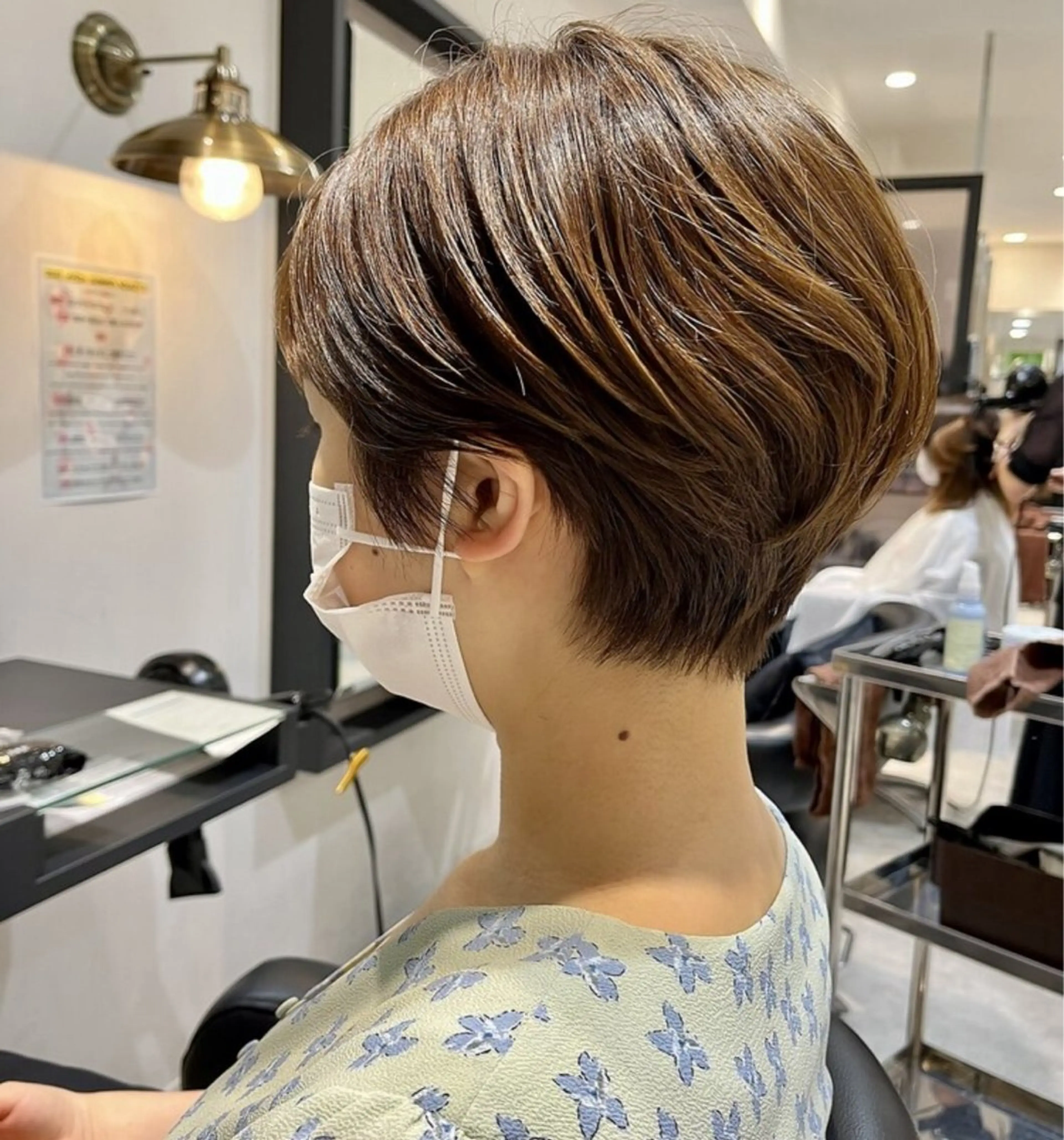 ショート neaf 恵比寿店所属・カットモデル募集中 伊藤響のヘアスタイル