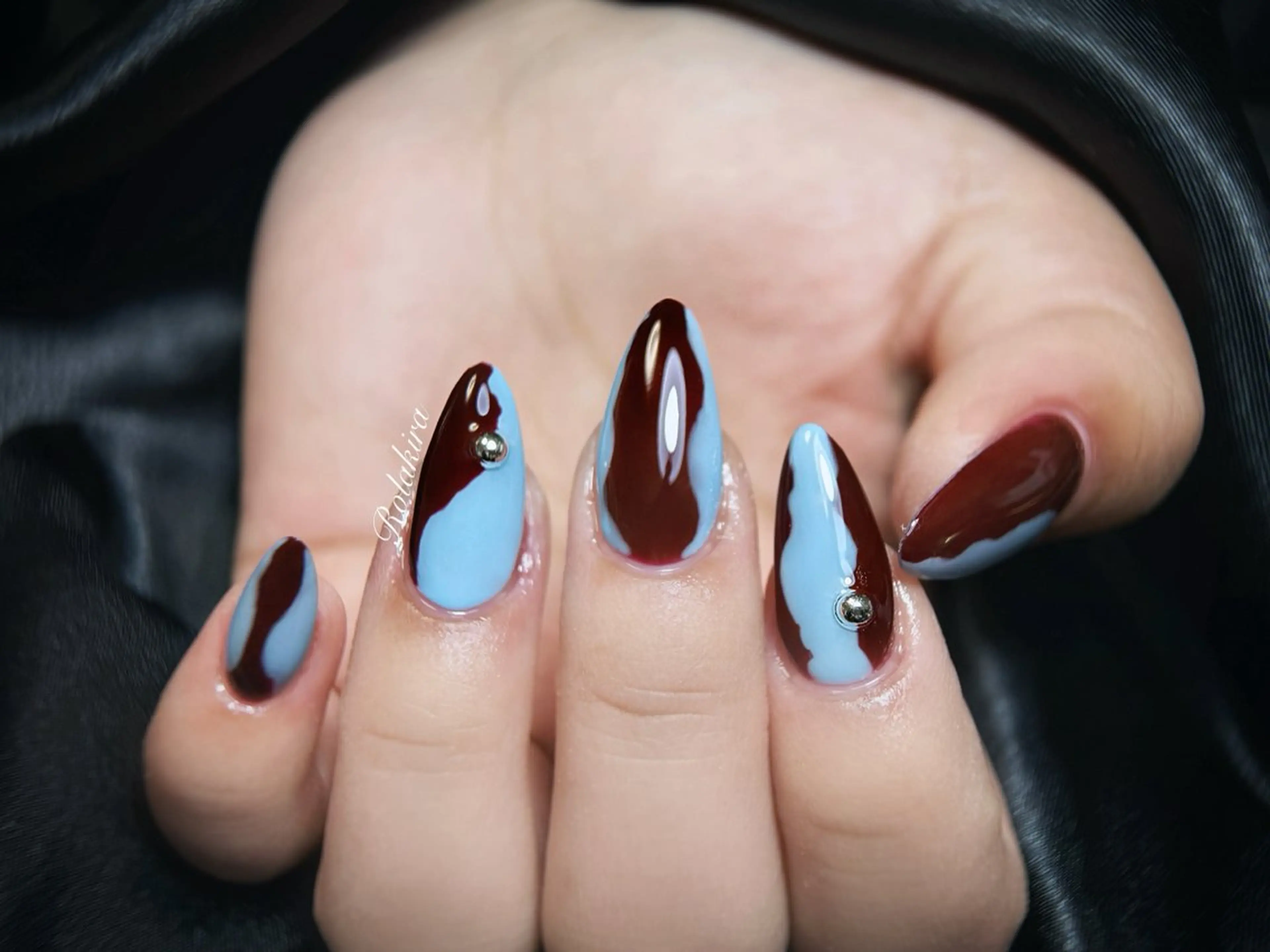 ネイル チークネイル 長さ出し フレンチネイル ジェルネイル 韓国ネイル ハンドネイル Rola kira nail salon所属・Rola kira 麗のネイルデザイン