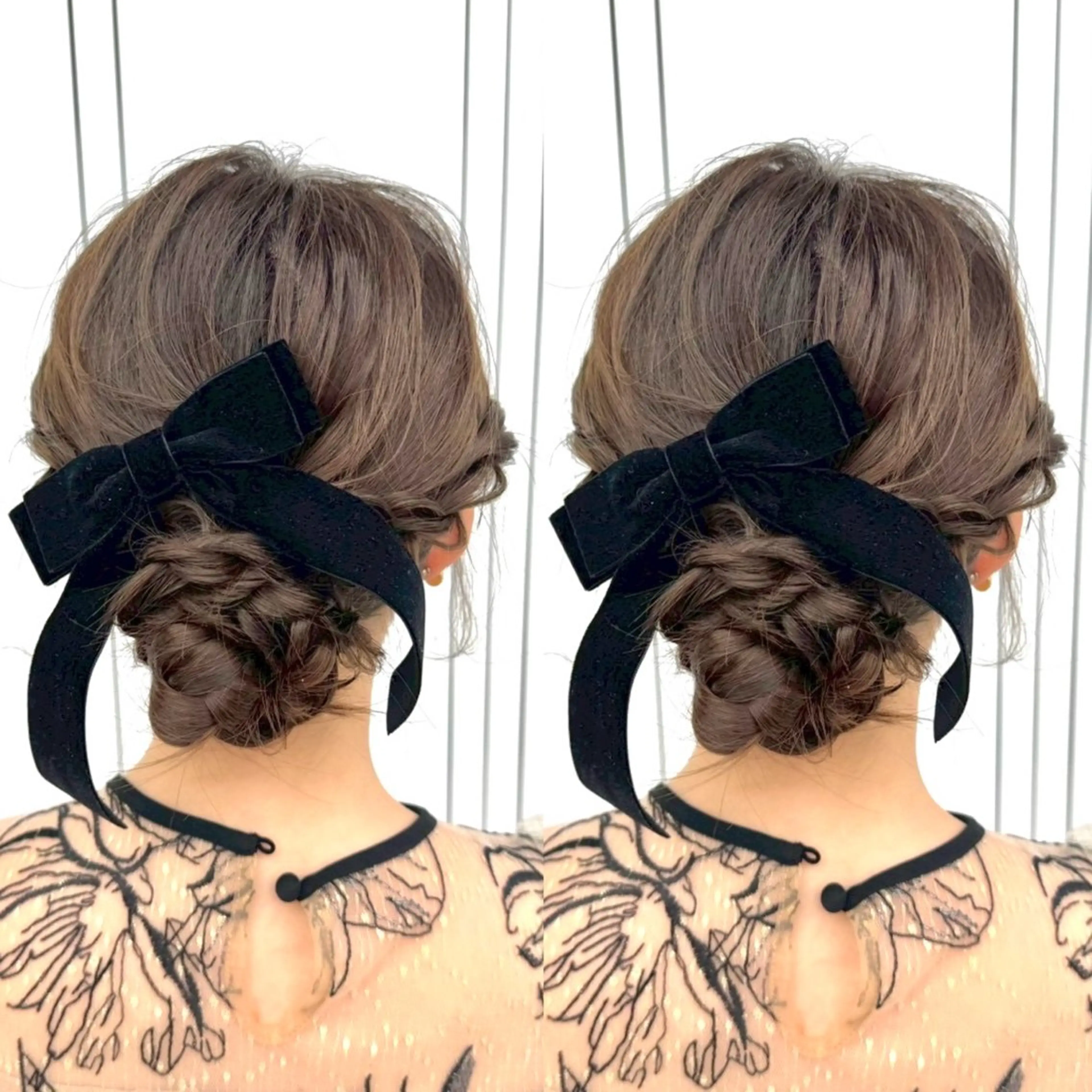 セミロング ヘアアレンジ ヘアセット ヘアメ🎀エクステ 🪽横浜/しほ🧸のヘアスタイル