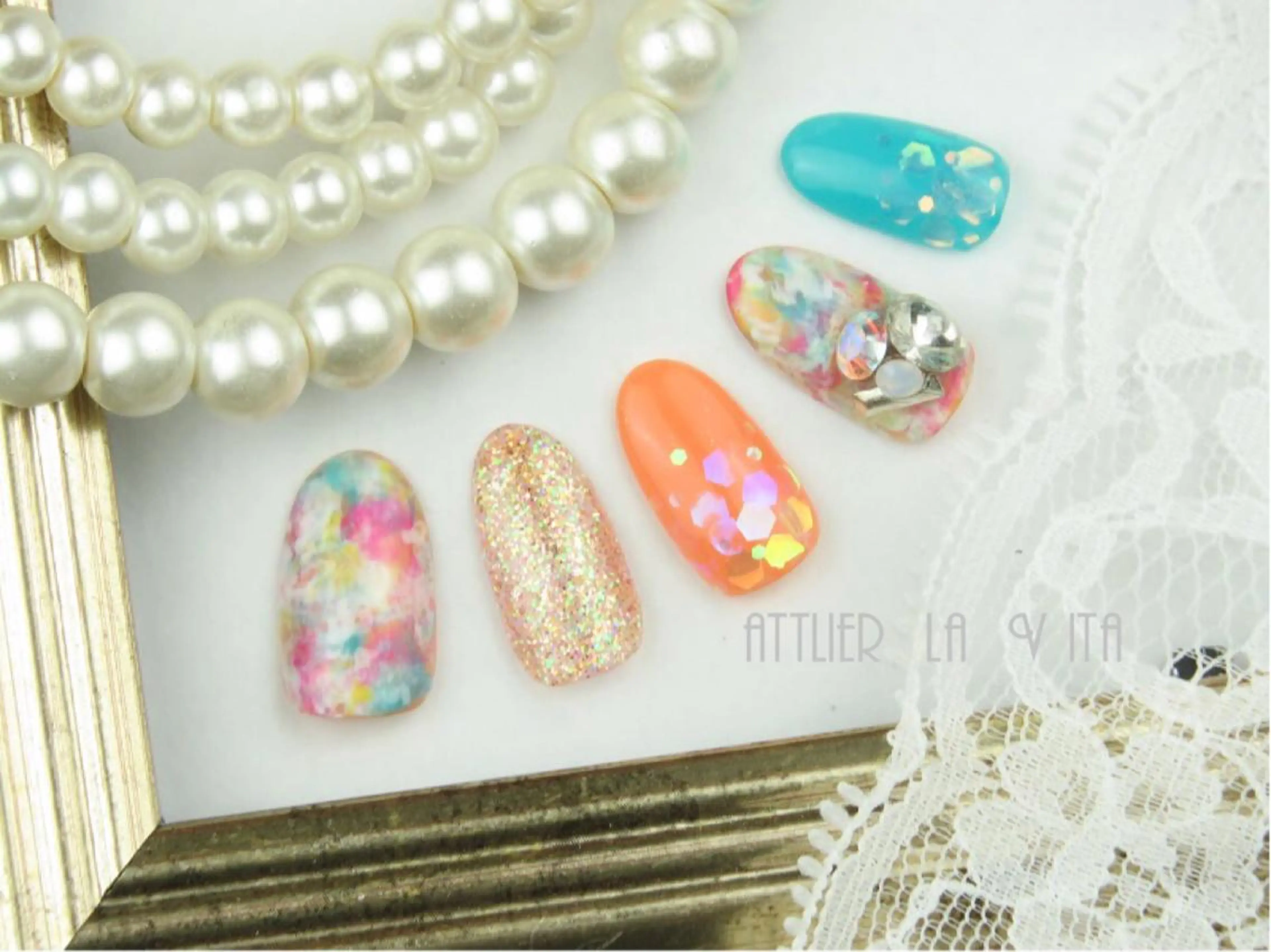 ネイル ハンドネイル atelier la vita所属・lavita. mimuraのネイルデザイン