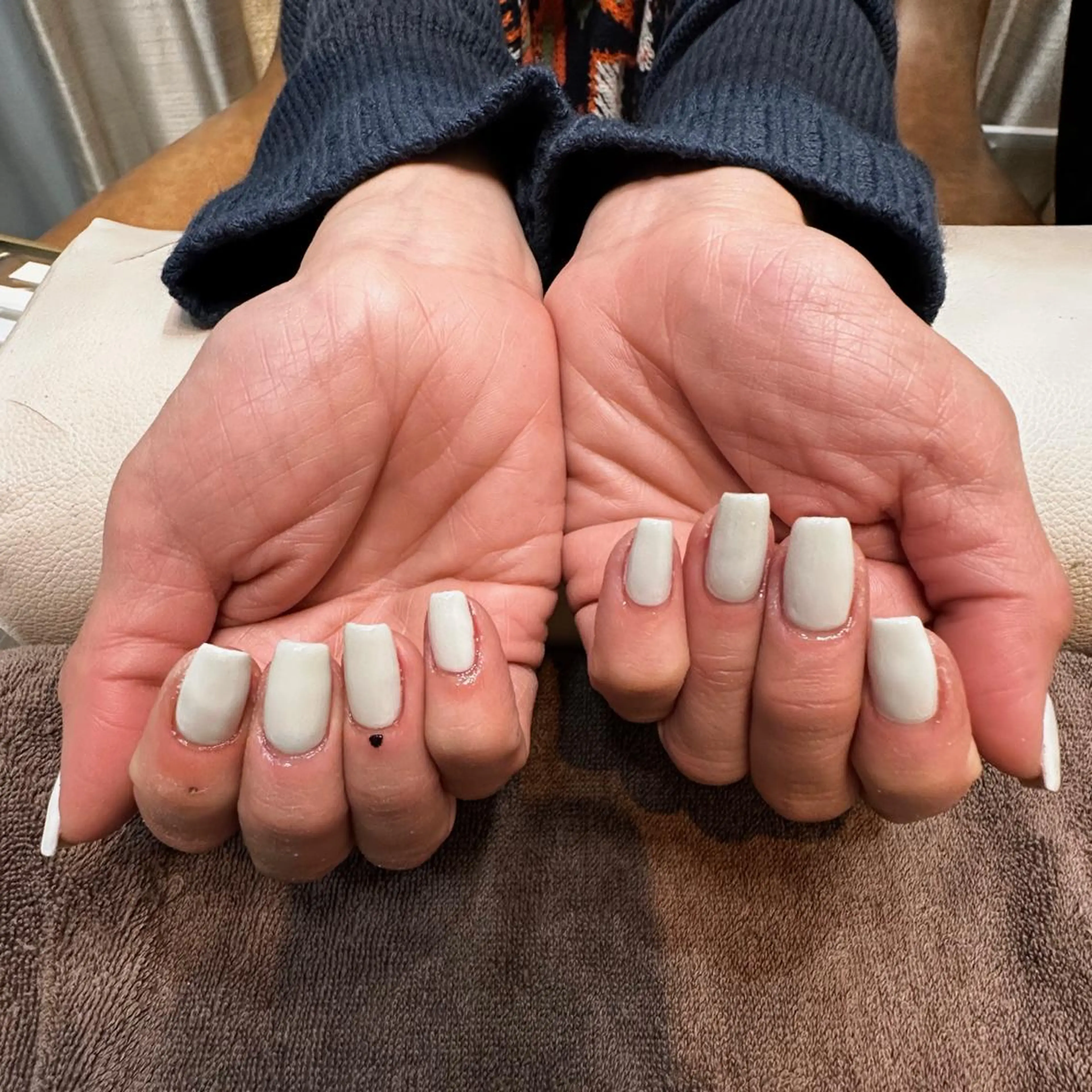 ネイル ワンカラーネイル Cure.美爪育成 salon大関のネイルデザイン